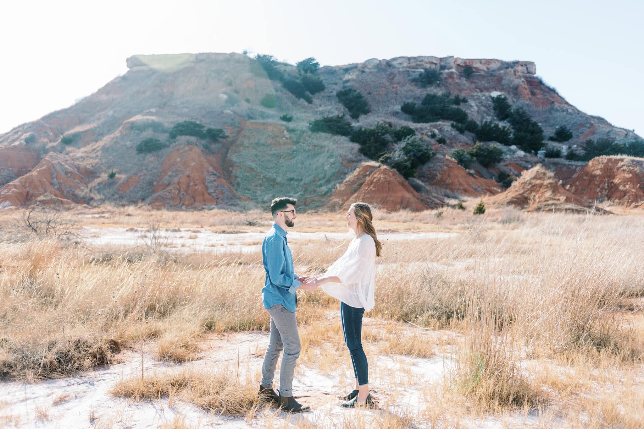Gloss Mountain State Park Engagement