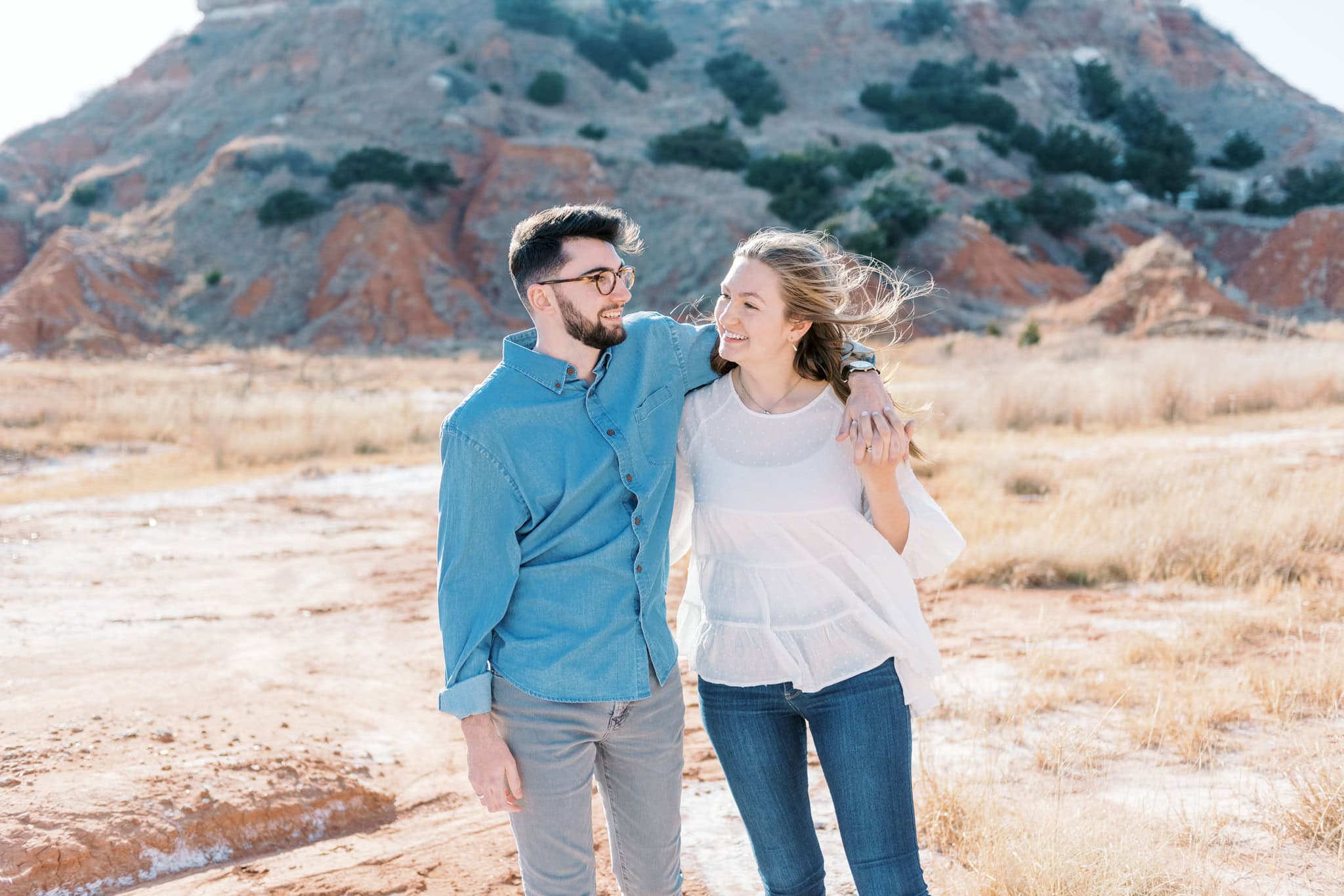 Gloss Mountain State Park Engagement