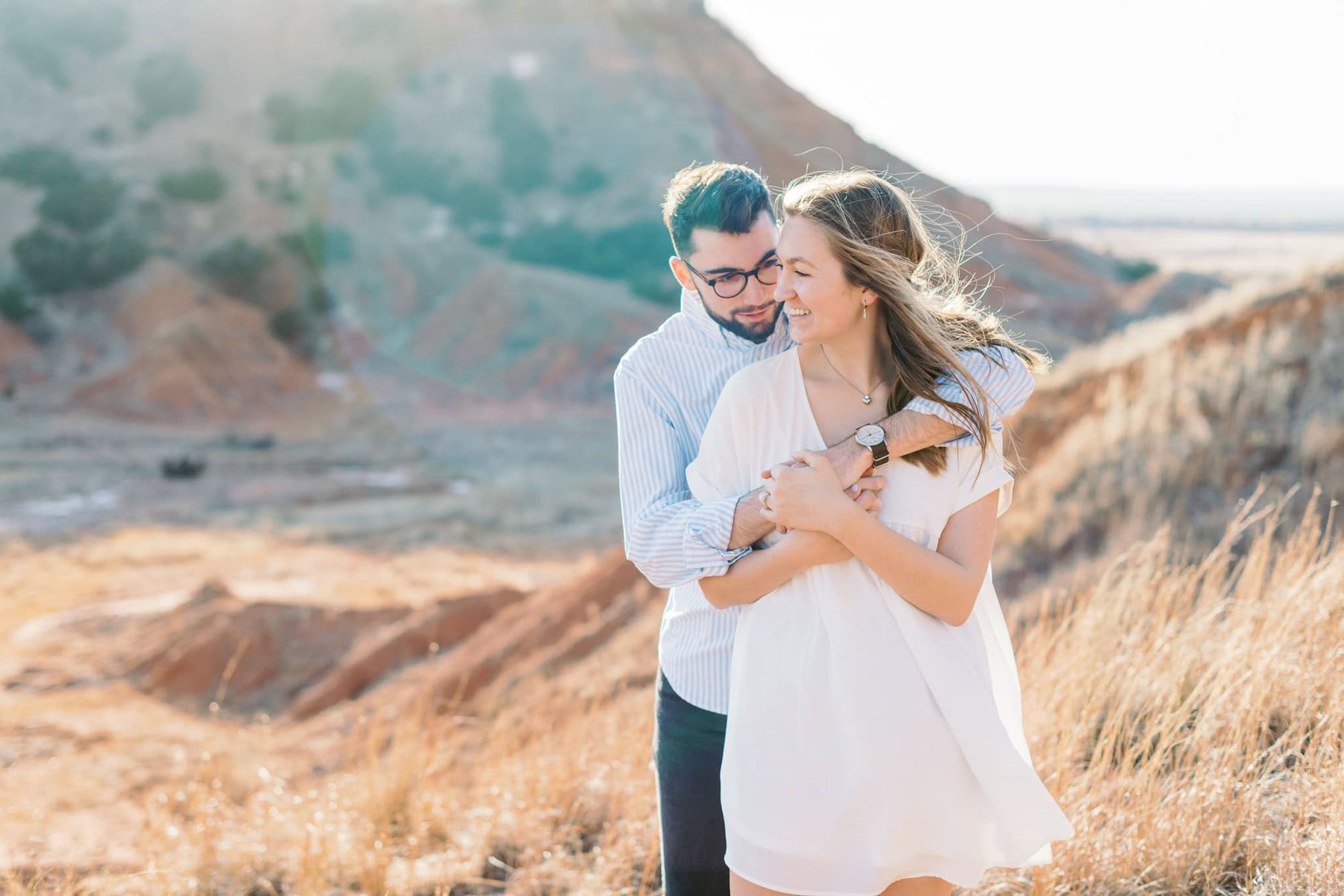 Gloss Mountain State Park Engagement