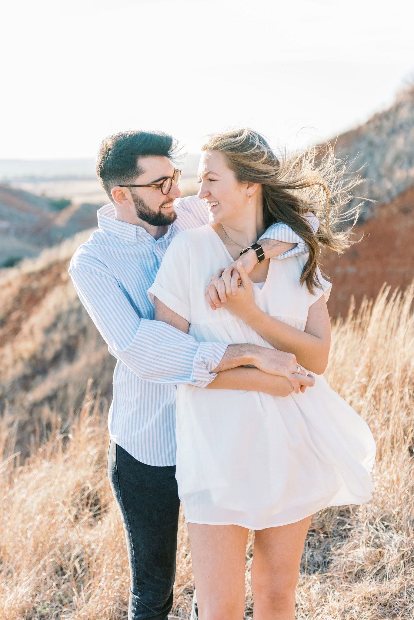 Gloss Mountain State Park Engagement