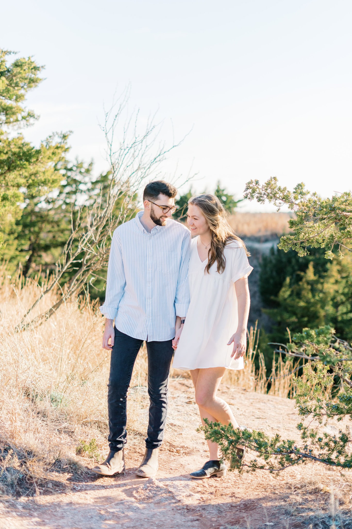 Gloss Mountain State Park Engagement