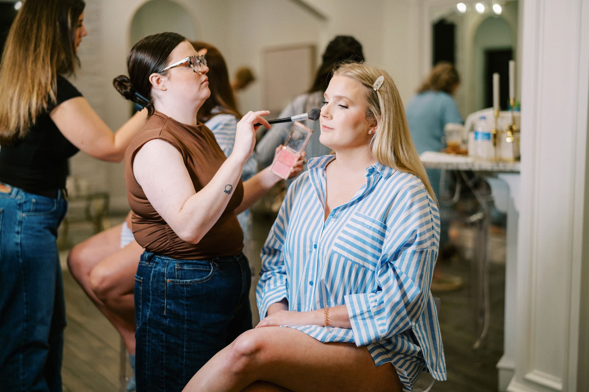 summer wedding at Coles Garden in Oklahoma City
