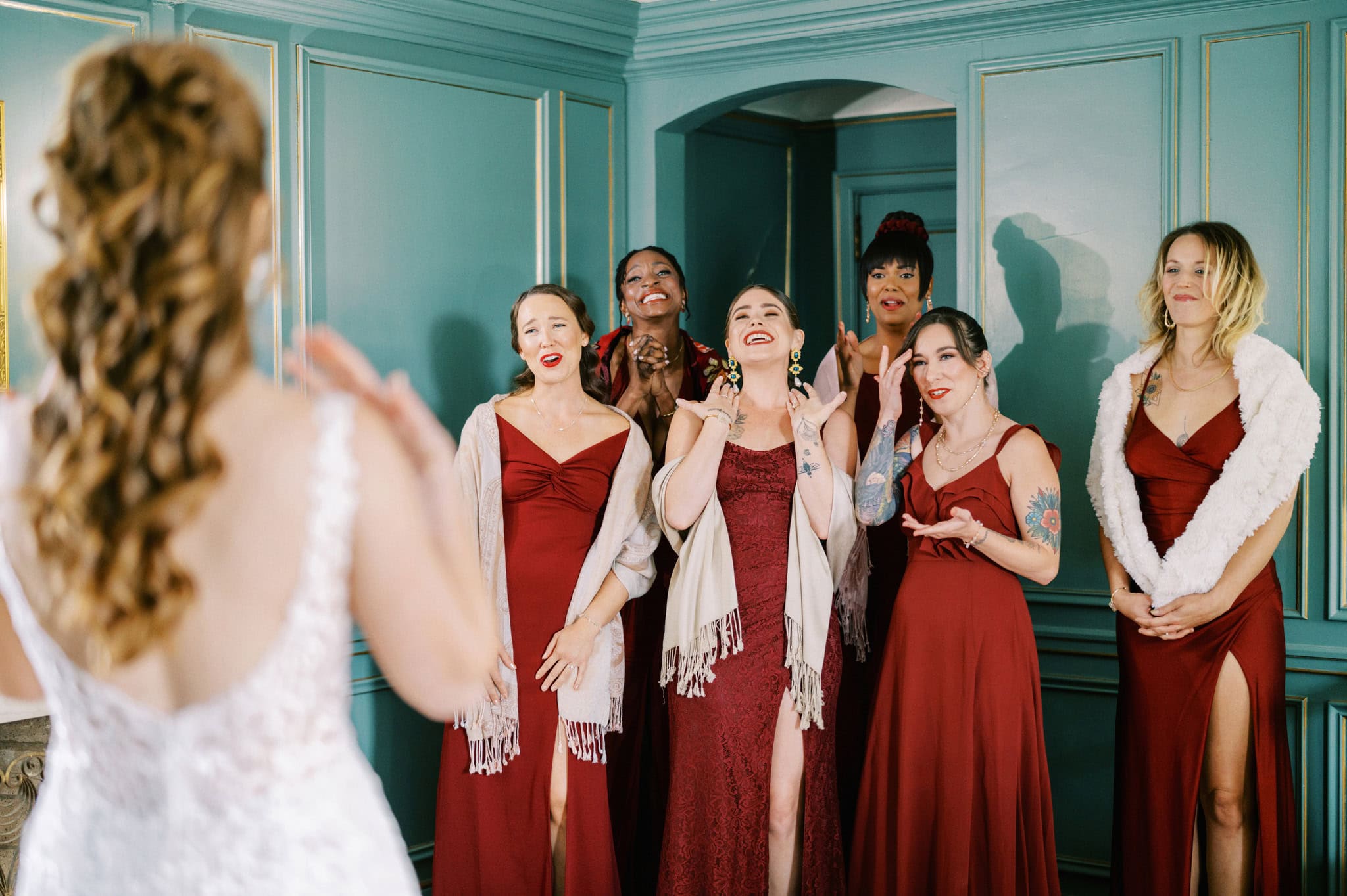 Playful and Romantic Wedding at the Dresser Mansion in Tulsa, Oklahoma