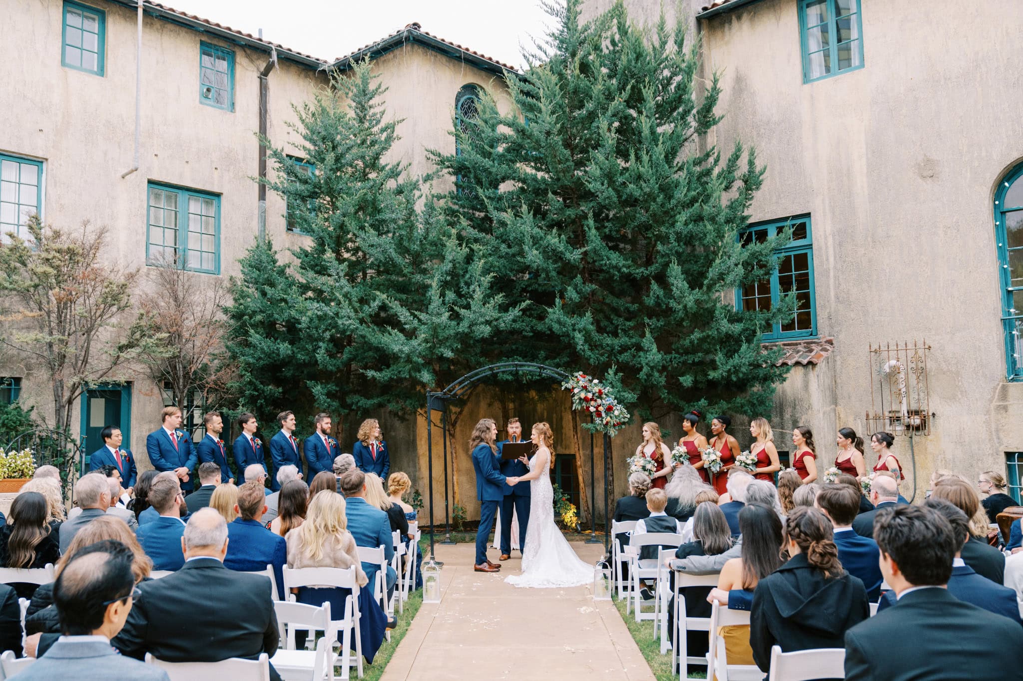 Playful and Romantic Wedding at the Dresser Mansion in Tulsa, Oklahoma