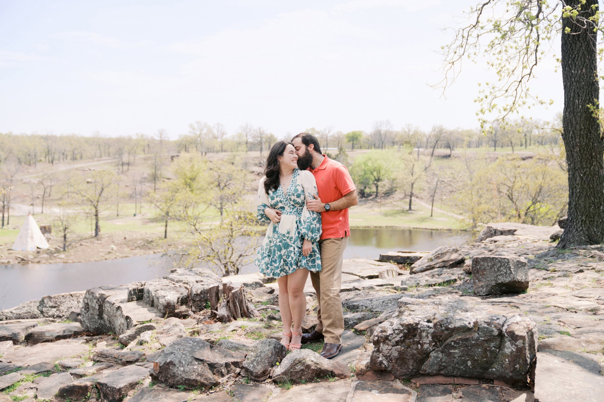 Engagement Session at Woolaroc Museum & Wildlife Preserve