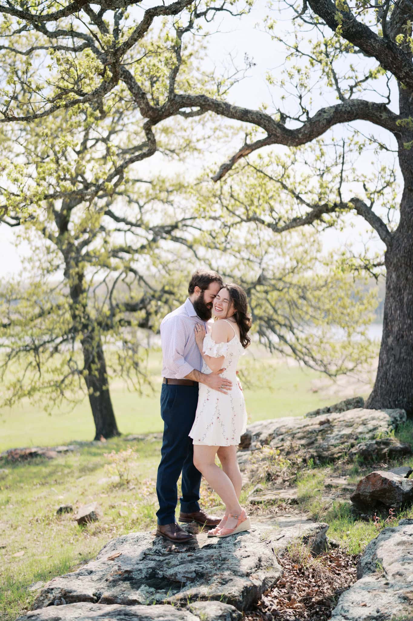 Engagement Session at Woolaroc Museum & Wildlife Preserve
