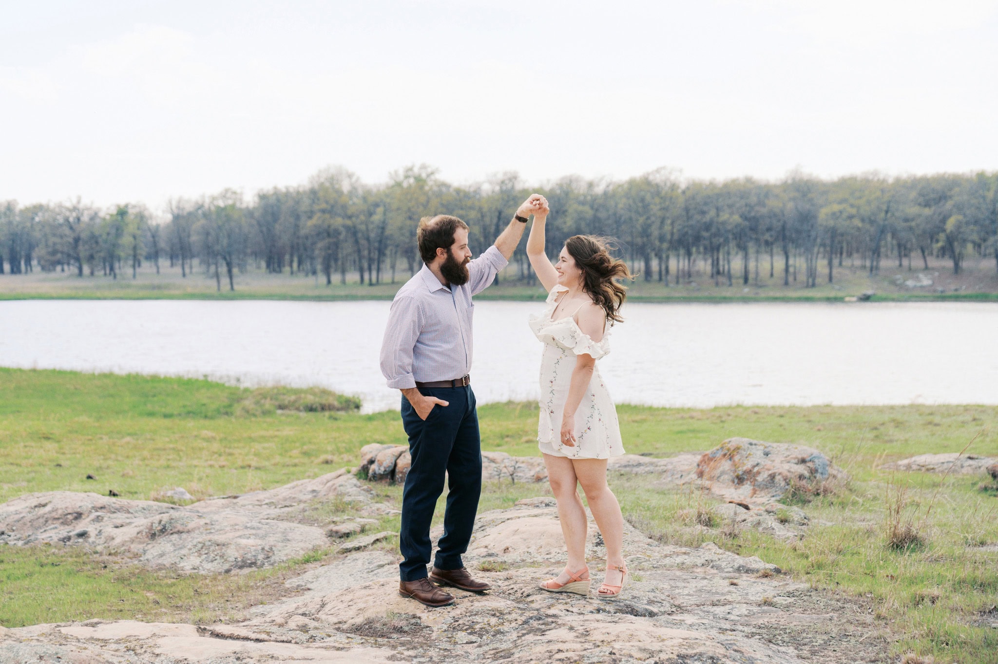 Engagement Session at Woolaroc Museum & Wildlife Preserve