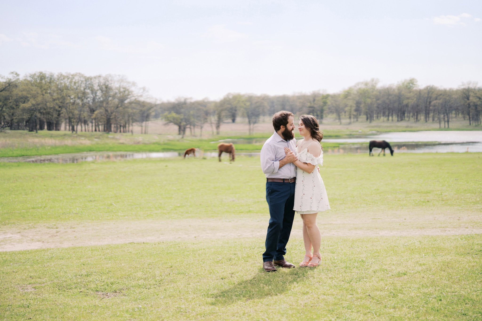 Engagement Session at Woolaroc Museum & Wildlife Preserve