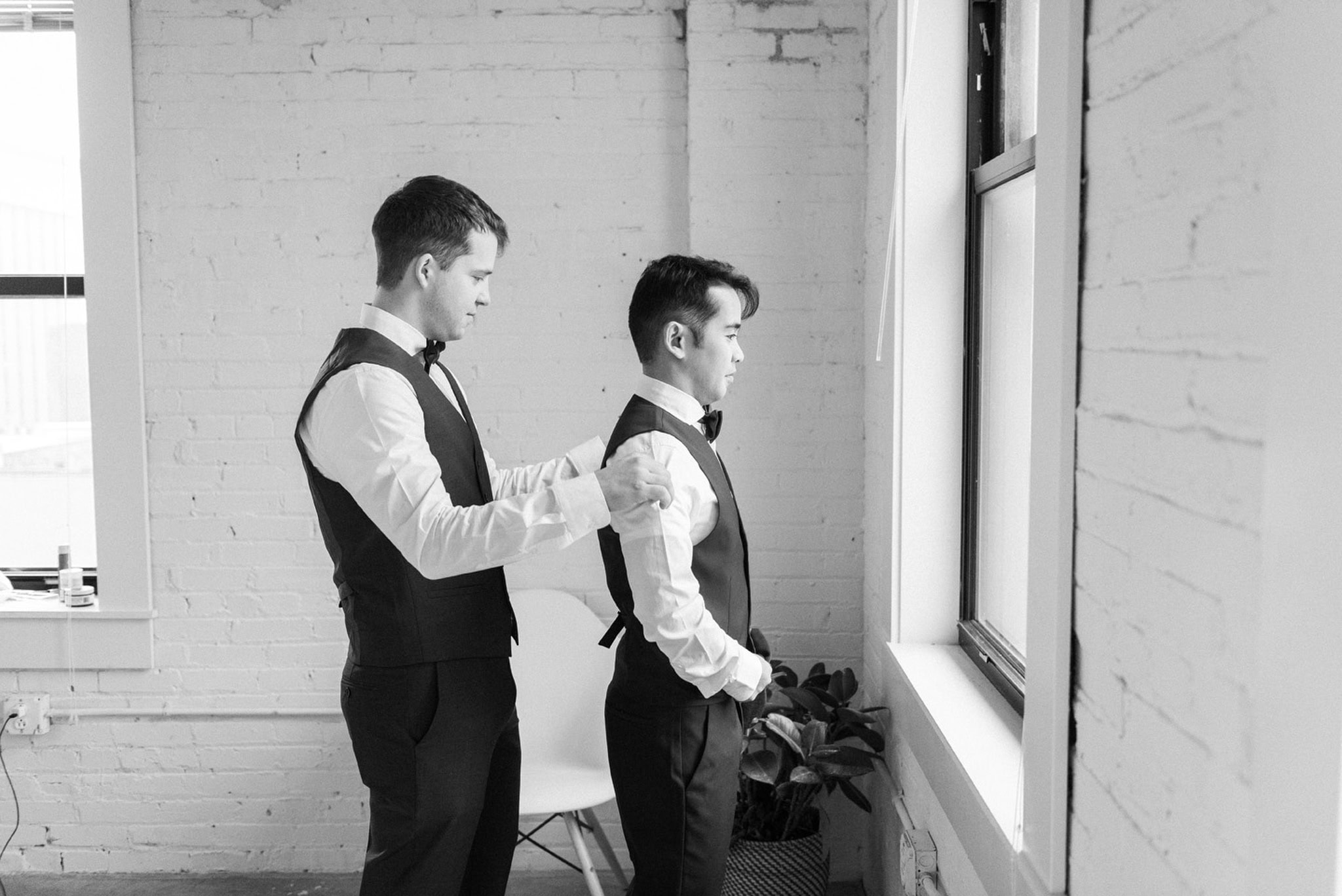 Wedding at Lafayette Square Park in St. Louis, Missouri