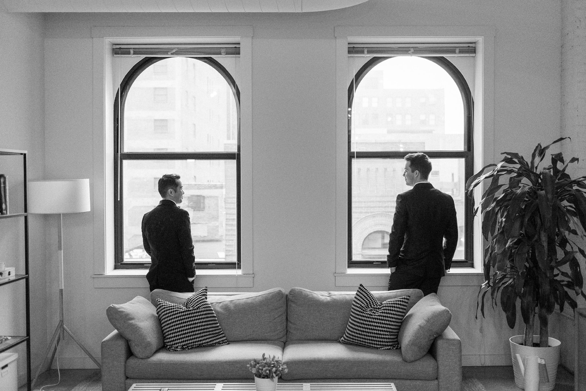 Wedding at Lafayette Square Park in St. Louis, Missouri