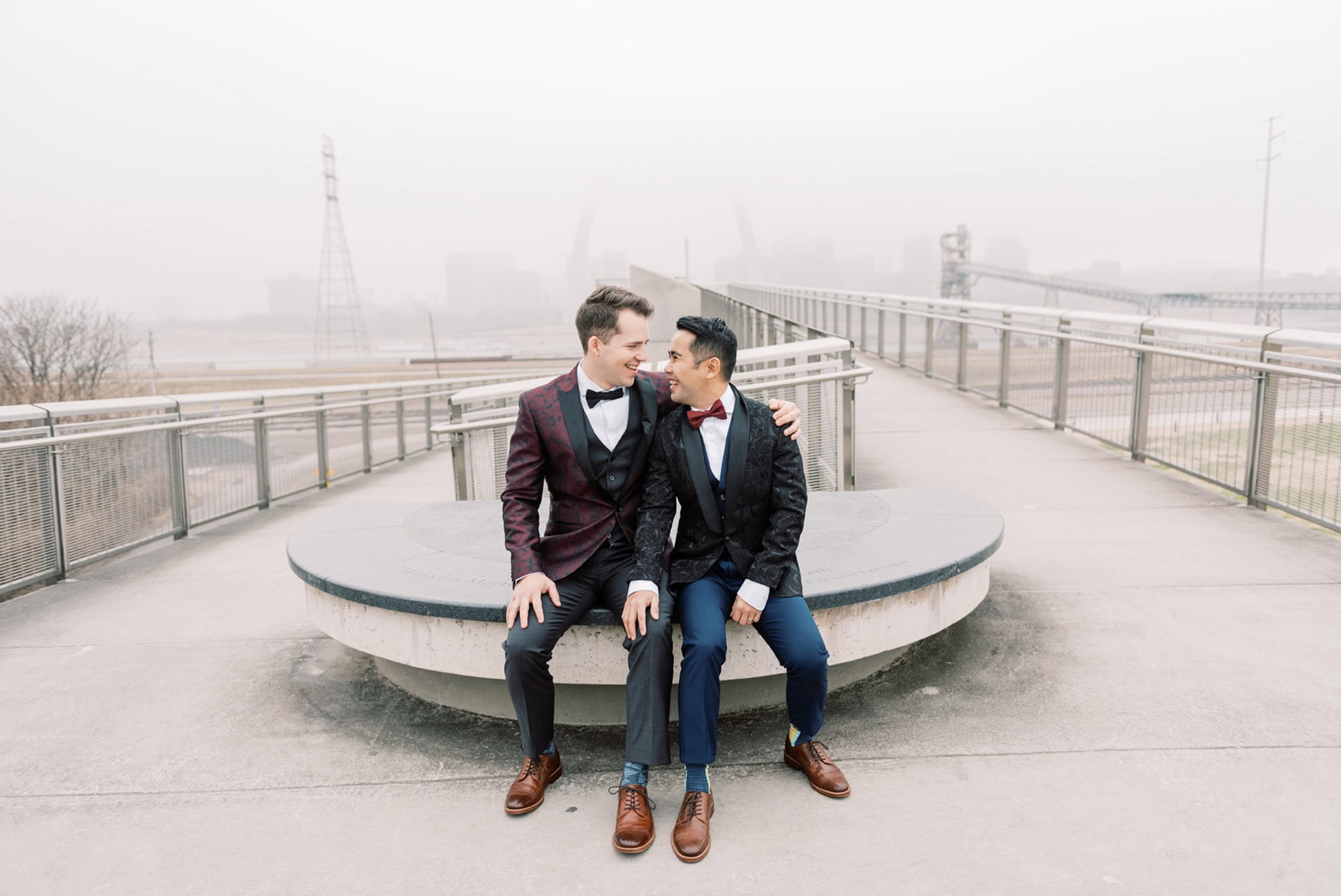 Wedding at Lafayette Square Park in St. Louis, Missouri