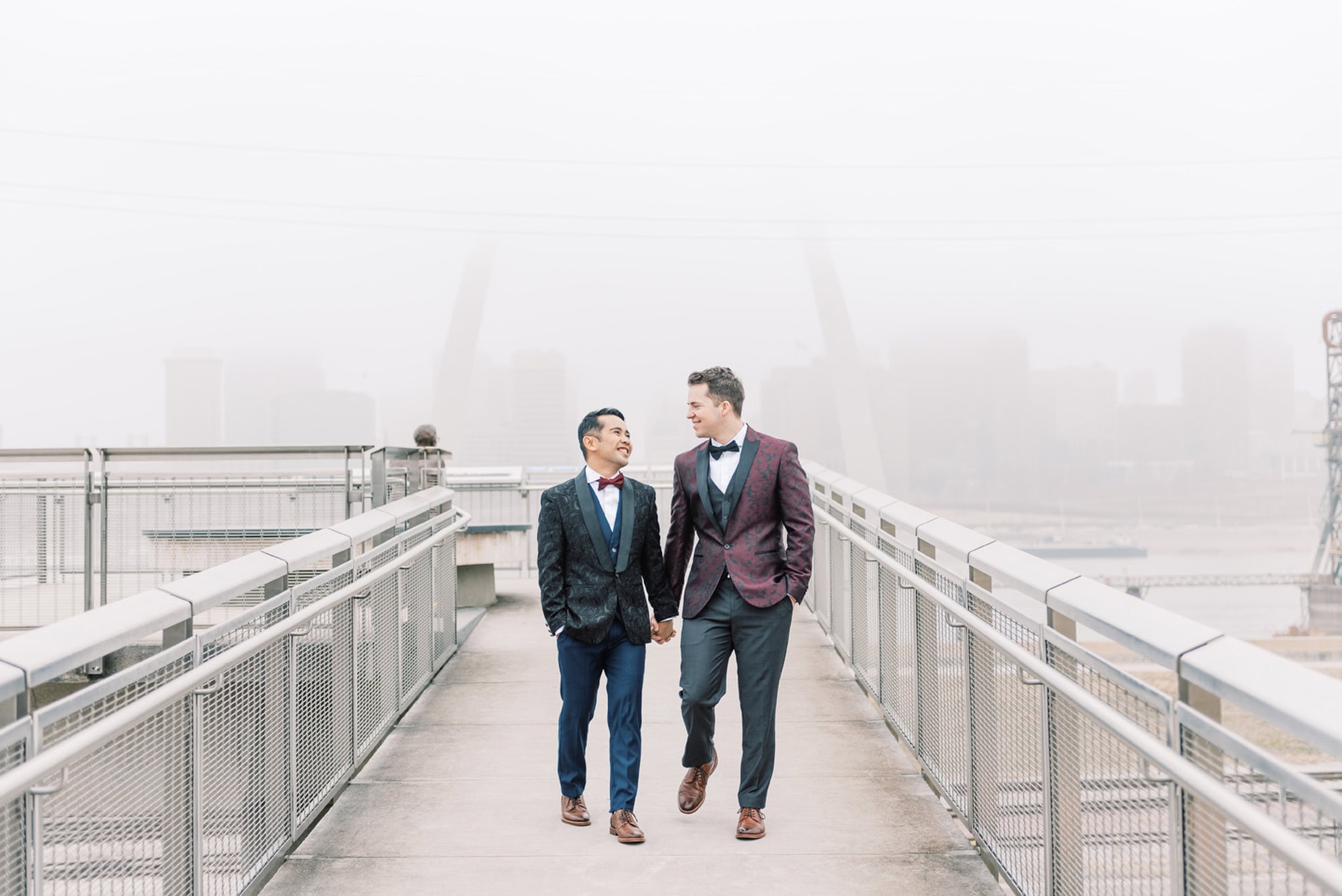 Wedding at Lafayette Square Park in St. Louis, Missouri