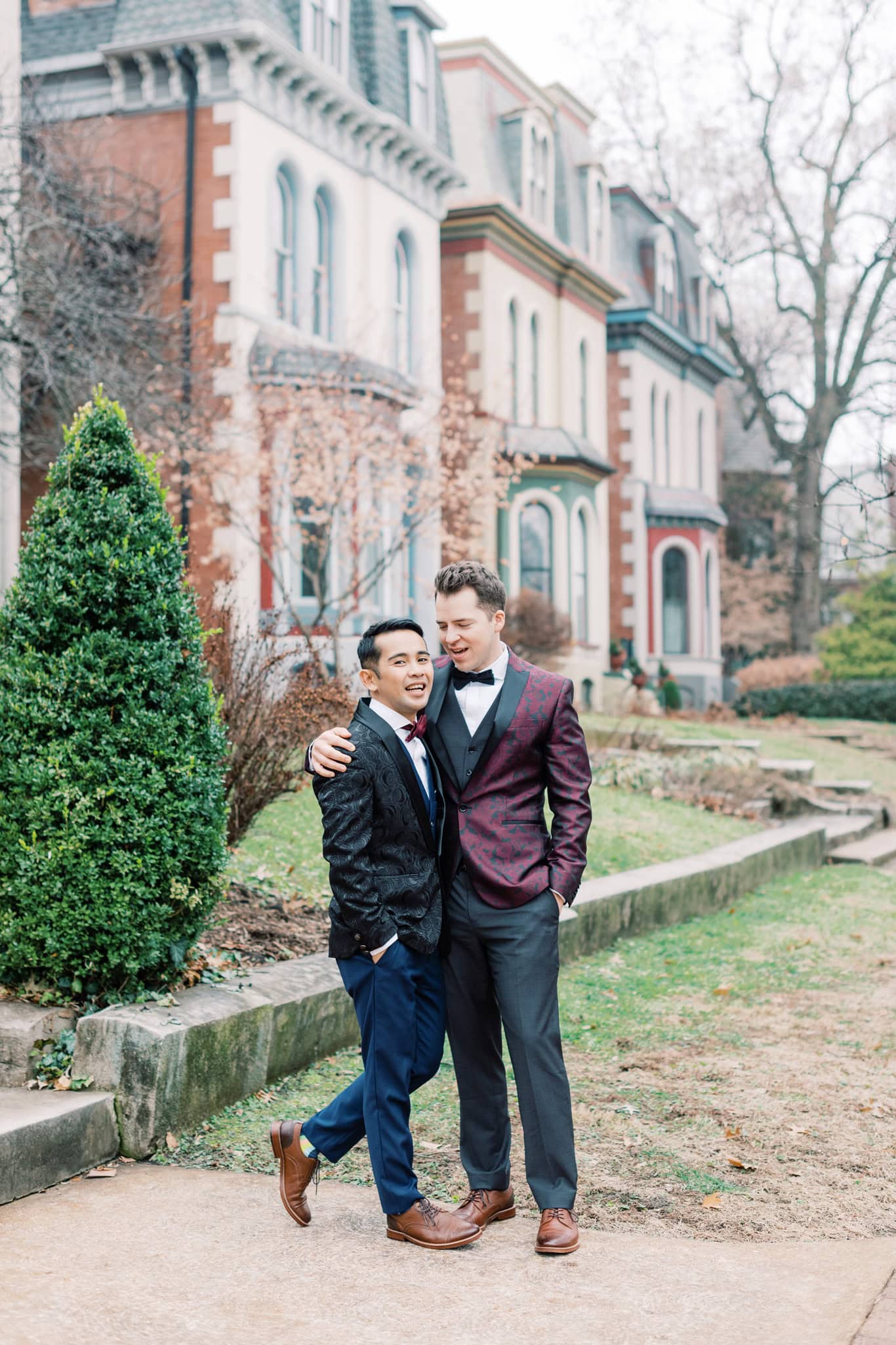 Wedding at Lafayette Square Park in St. Louis, Missouri