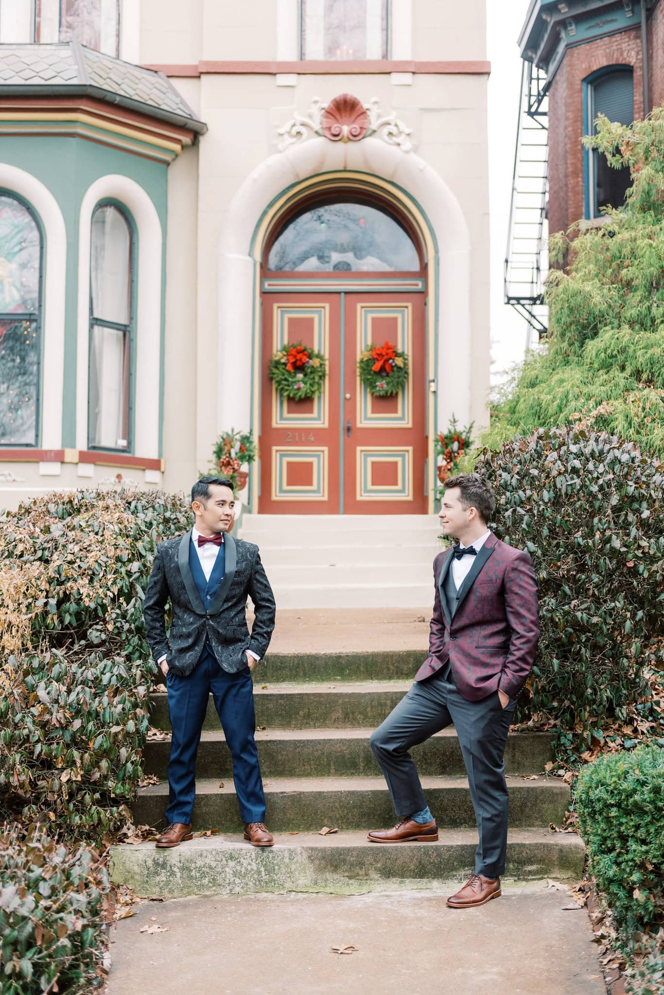 Wedding at Lafayette Square Park in St. Louis, Missouri