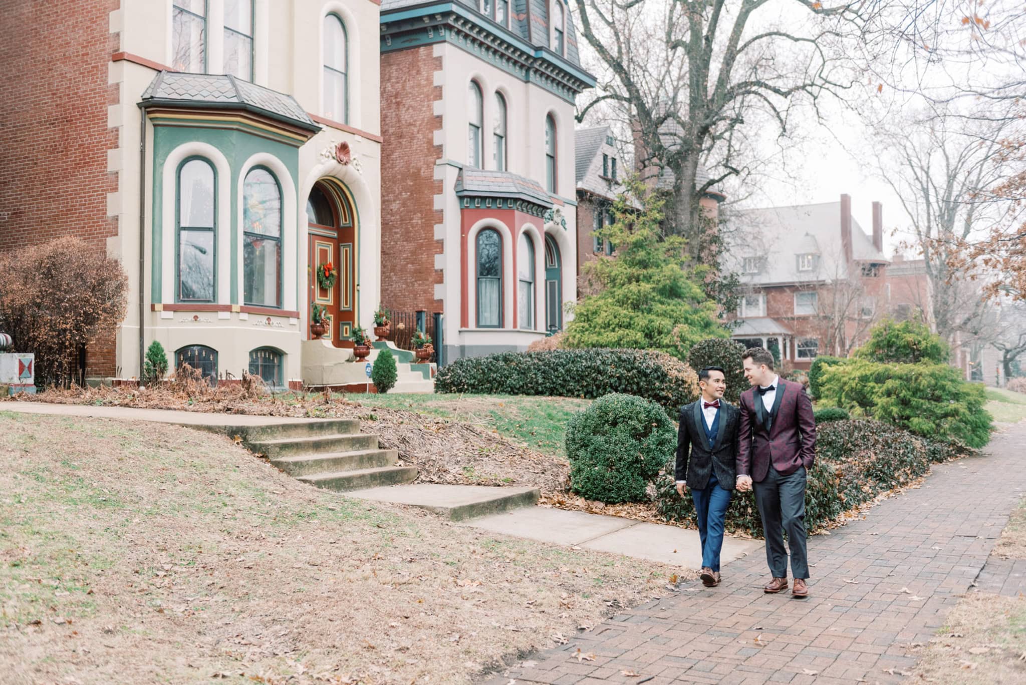 Wedding at Lafayette Square Park in St. Louis, Missouri