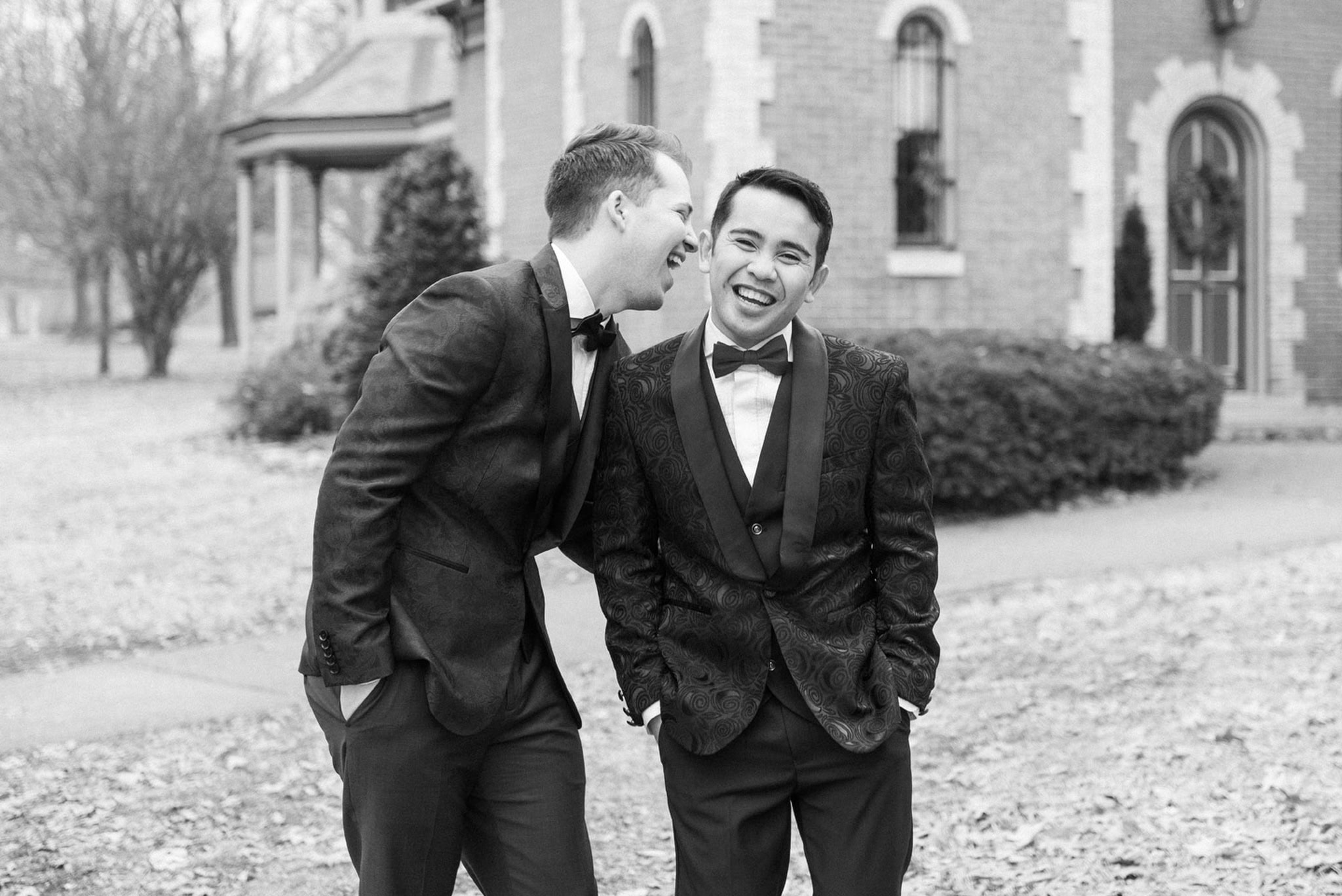 Wedding at Lafayette Square Park in St. Louis, Missouri