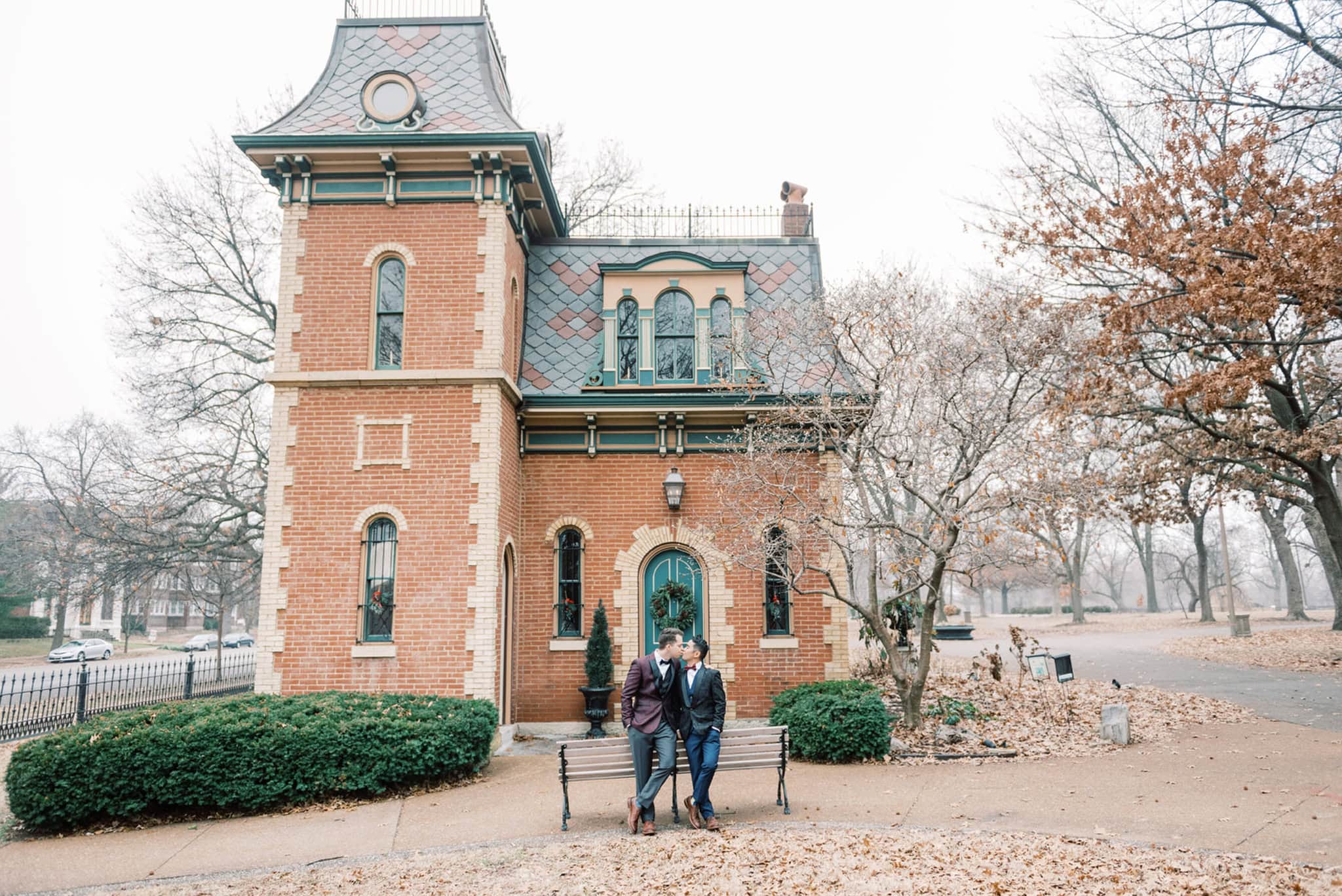 Wedding at Lafayette Square Park in St. Louis, Missouri