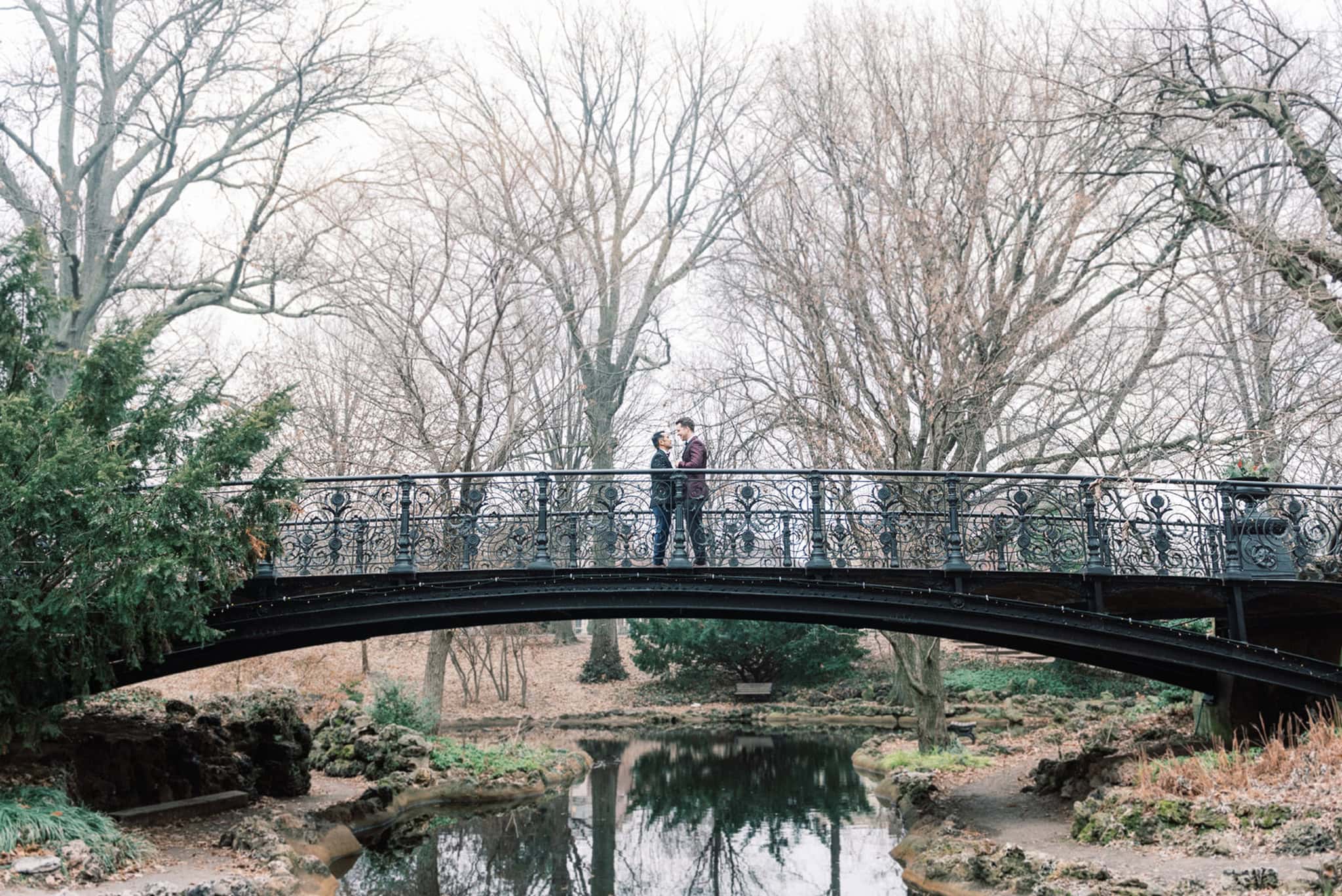 Wedding at Lafayette Square Park in St. Louis, Missouri