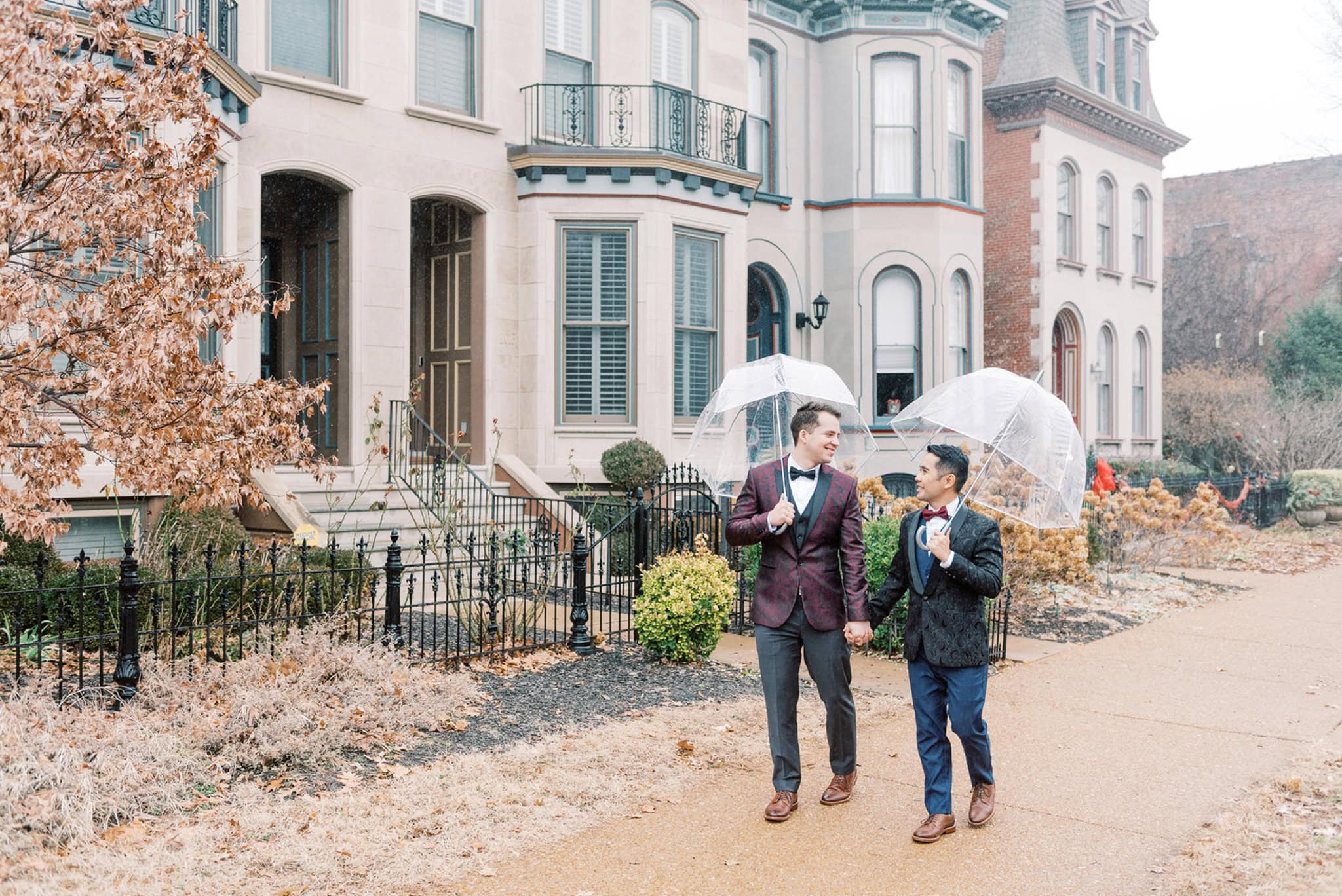 Wedding at Lafayette Square Park in St. Louis, Missouri