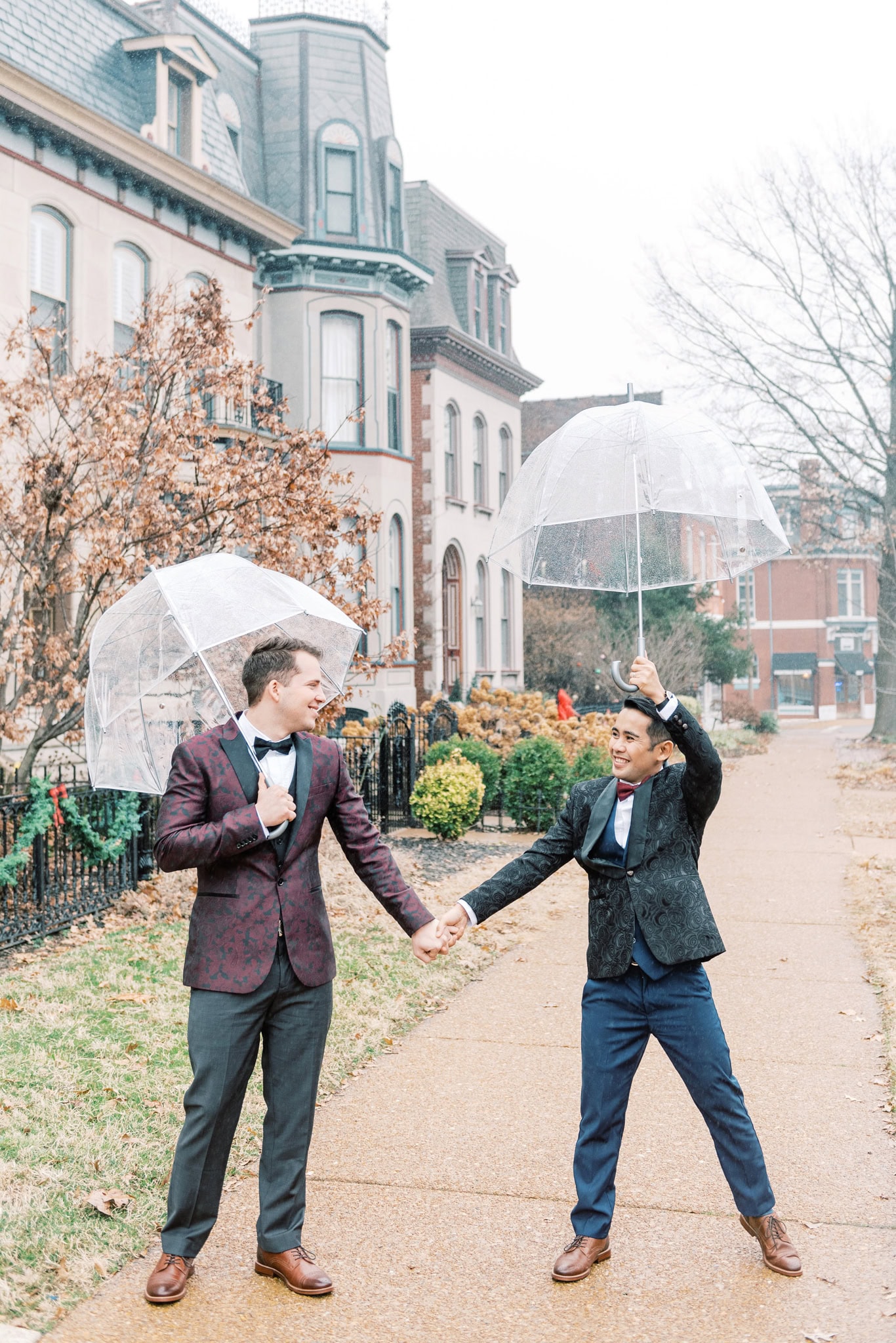 Wedding at Lafayette Square Park in St. Louis, Missouri