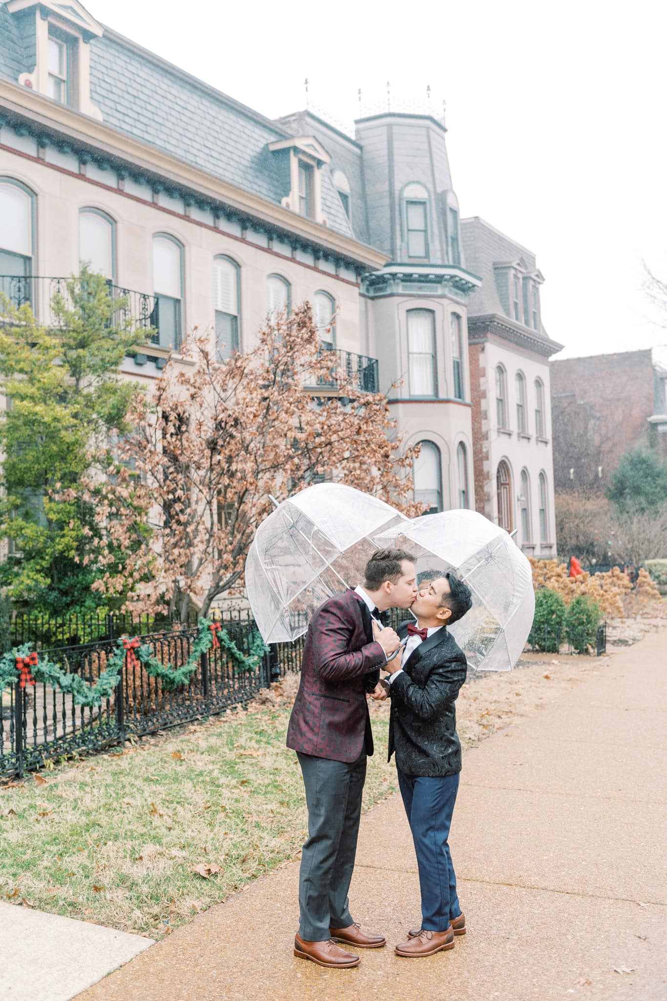 Wedding at Lafayette Square Park in St. Louis, Missouri