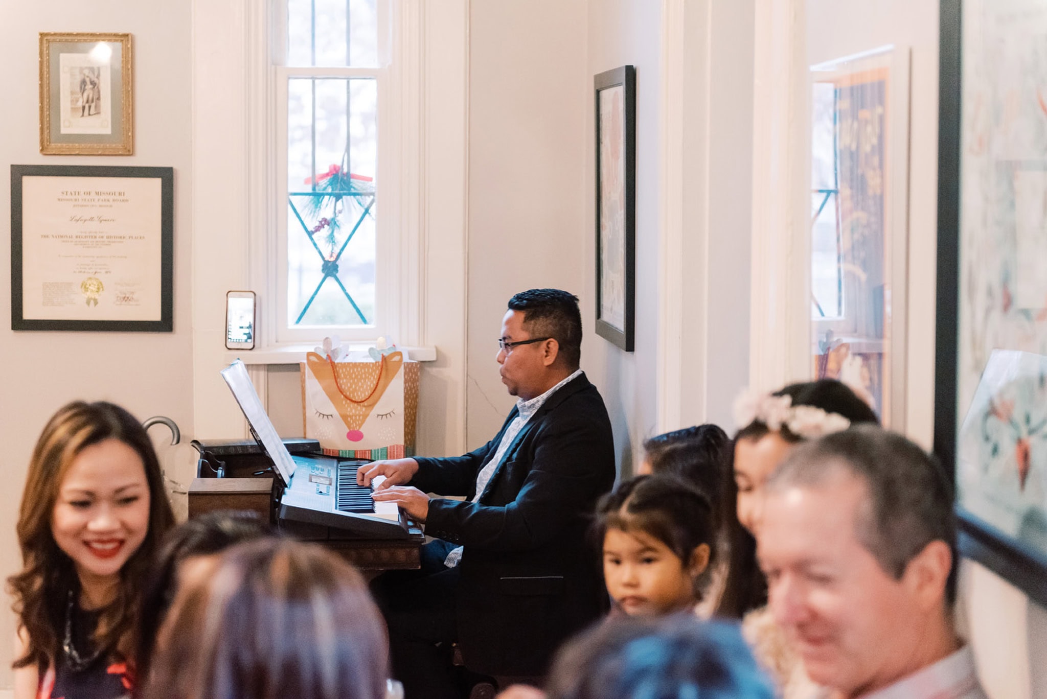 Wedding at Lafayette Square Park in St. Louis, Missouri