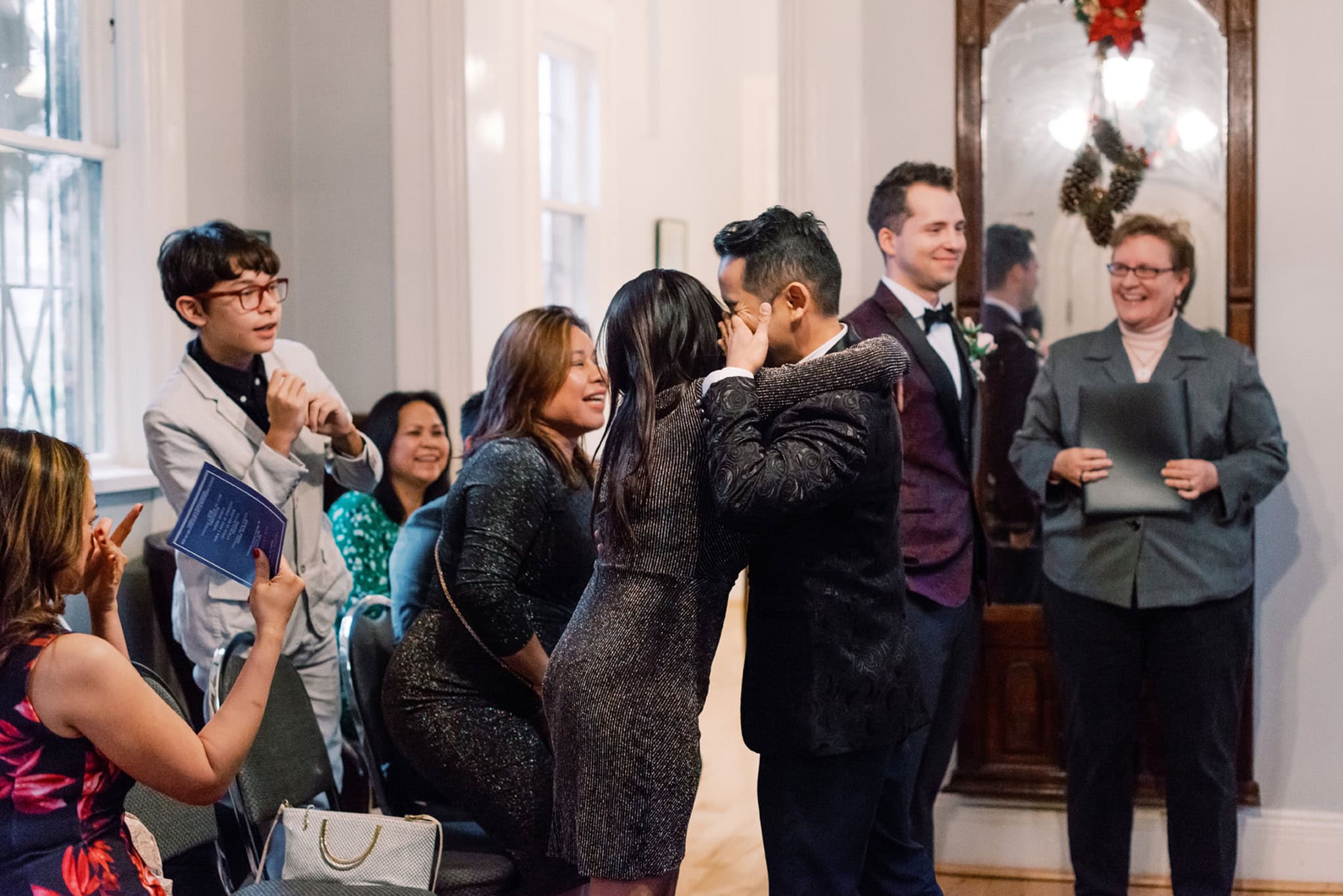 Wedding at Lafayette Square Park in St. Louis, Missouri