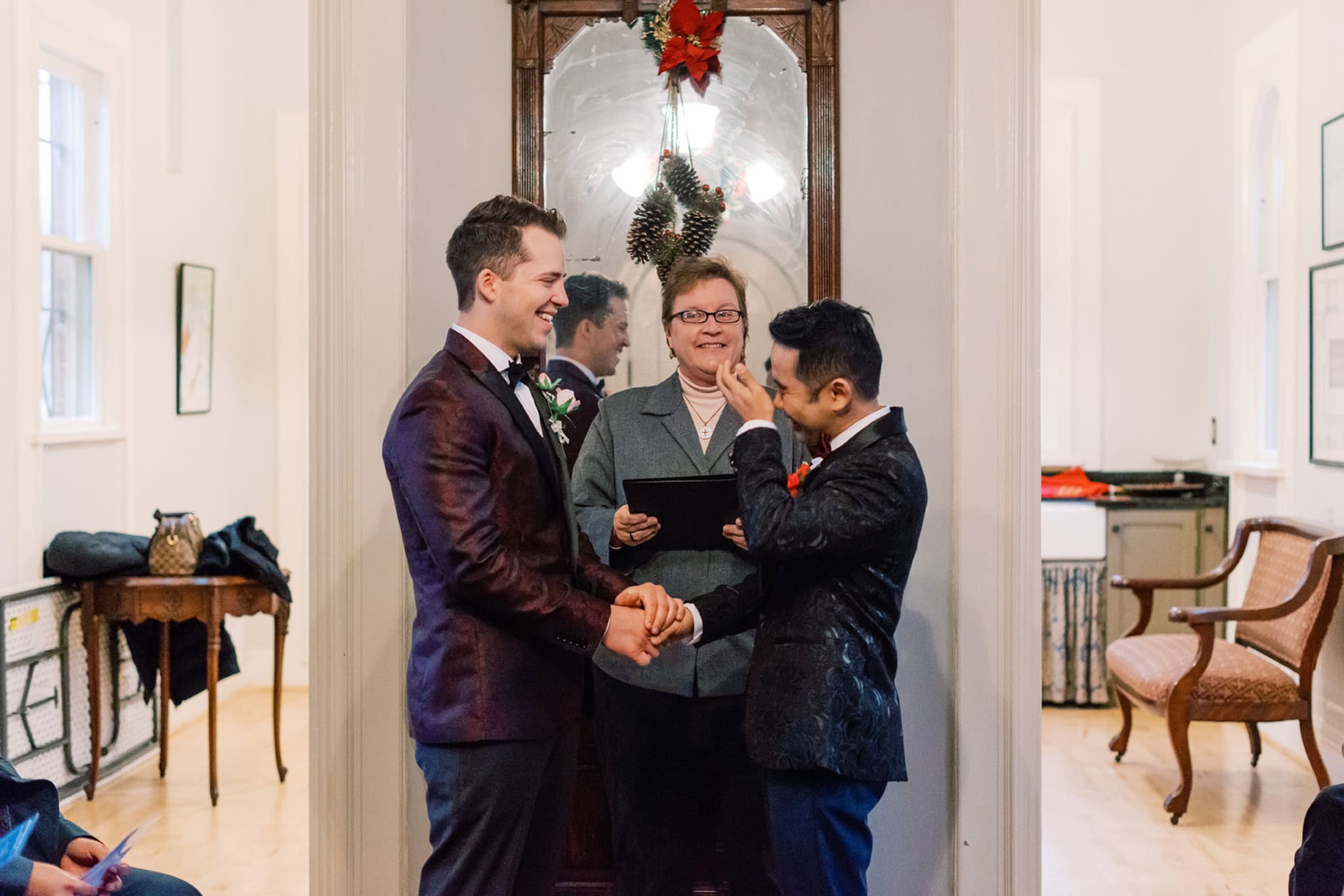Wedding at Lafayette Square Park in St. Louis, Missouri