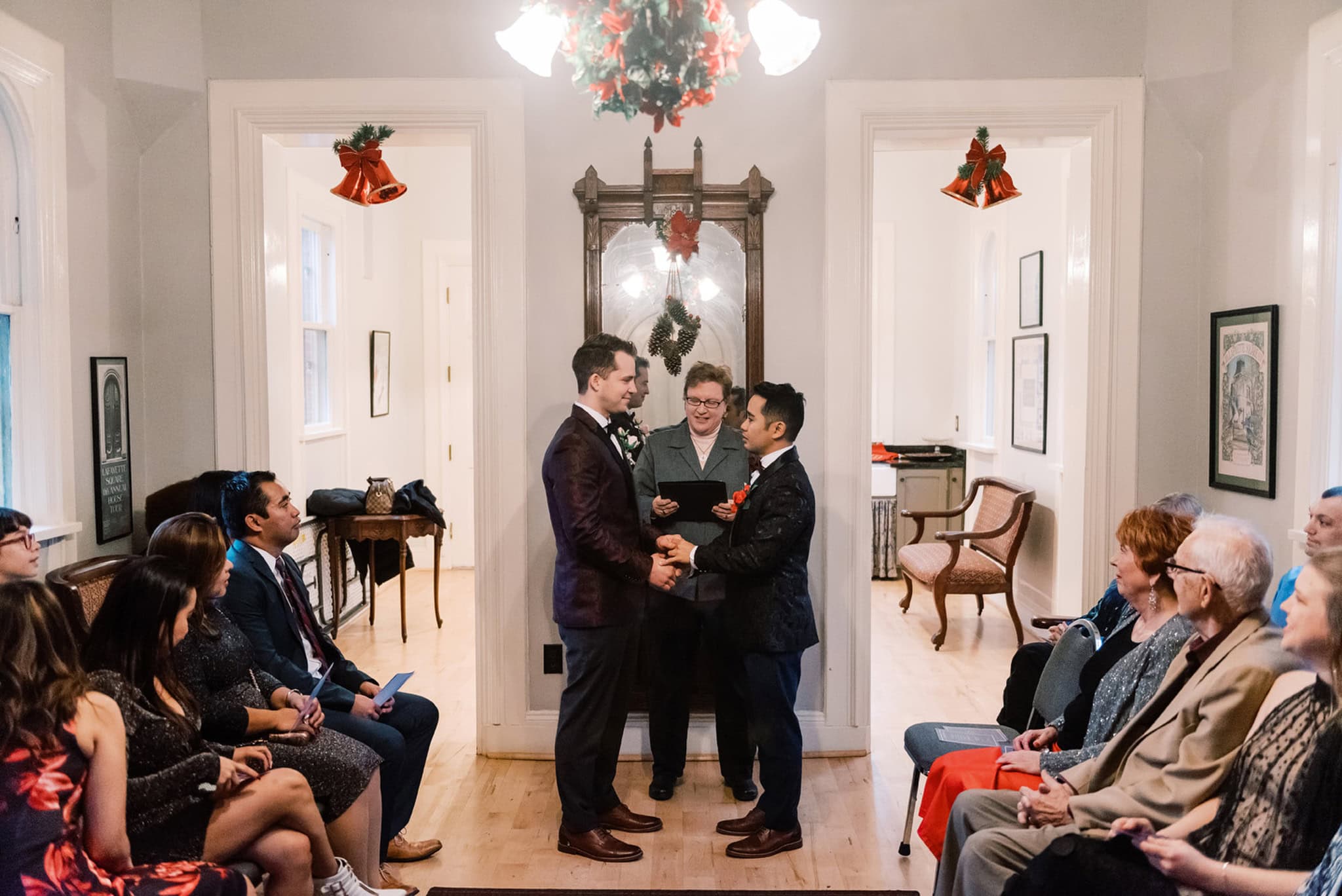 Wedding at Lafayette Square Park in St. Louis, Missouri