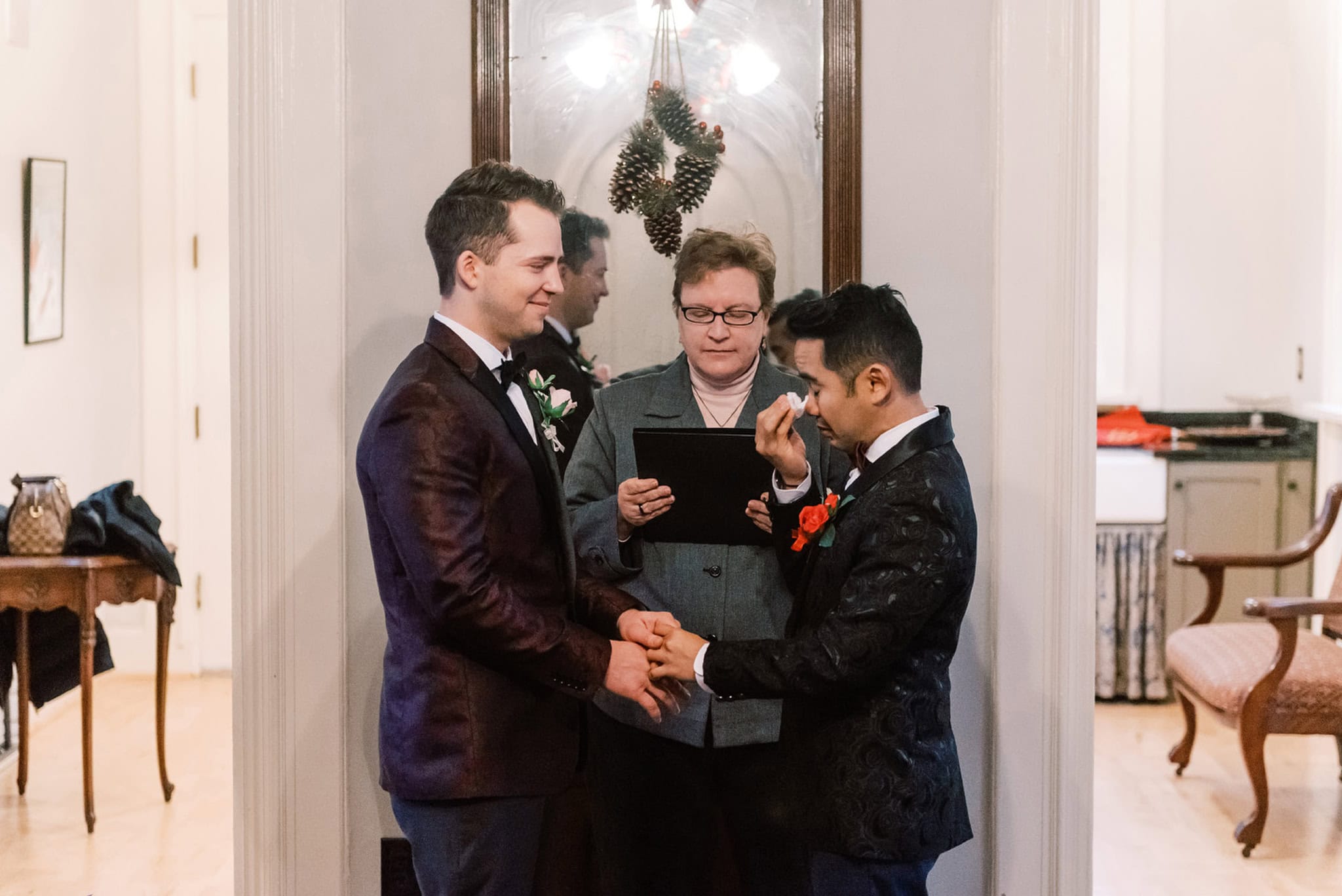 Wedding at Lafayette Square Park in St. Louis, Missouri