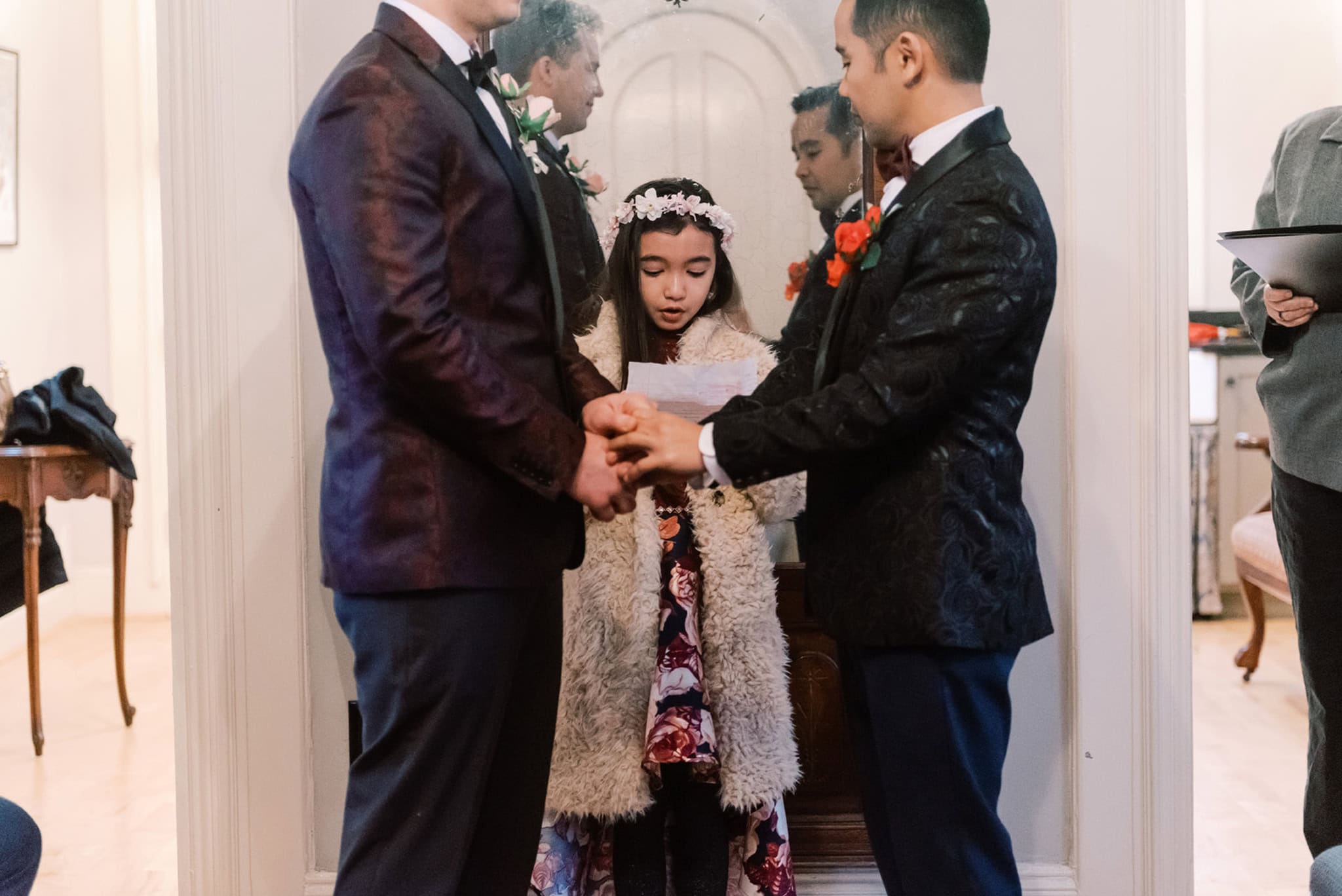 Wedding at Lafayette Square Park in St. Louis, Missouri