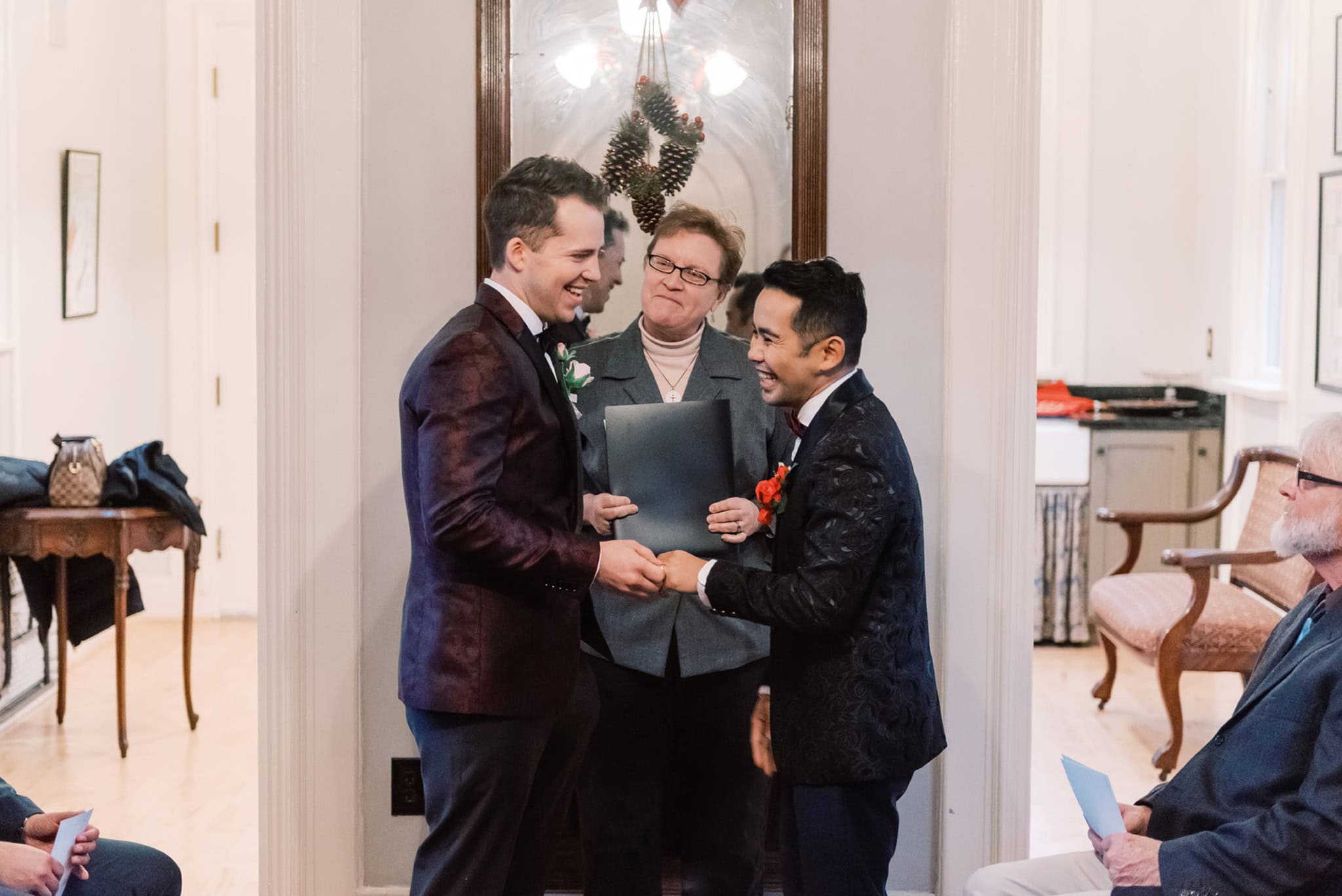 Wedding at Lafayette Square Park in St. Louis, Missouri