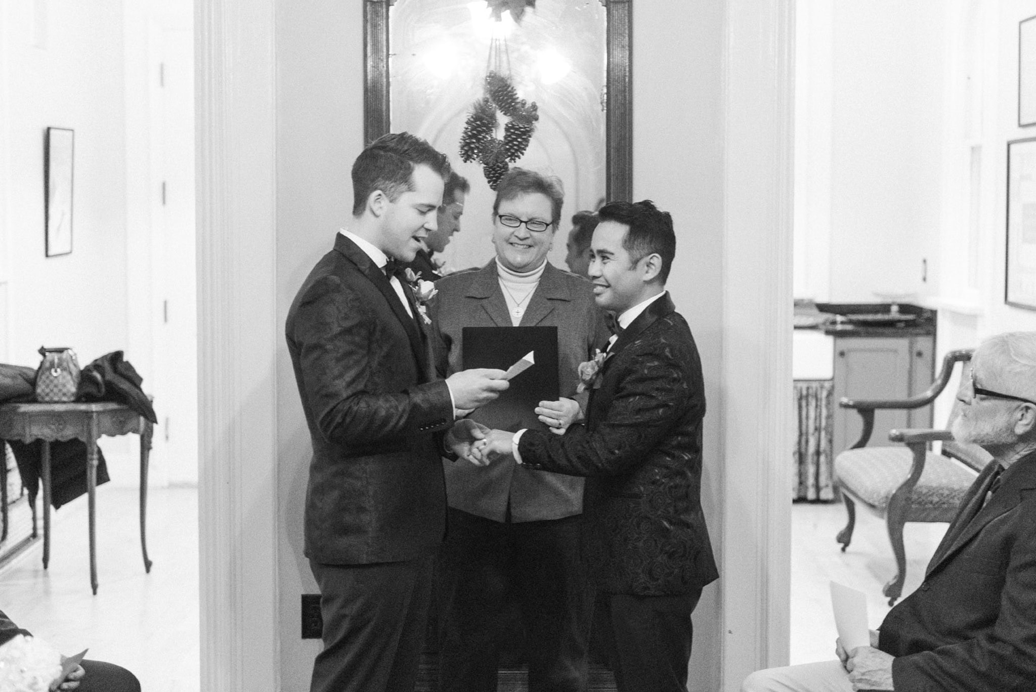 Wedding at Lafayette Square Park in St. Louis, Missouri