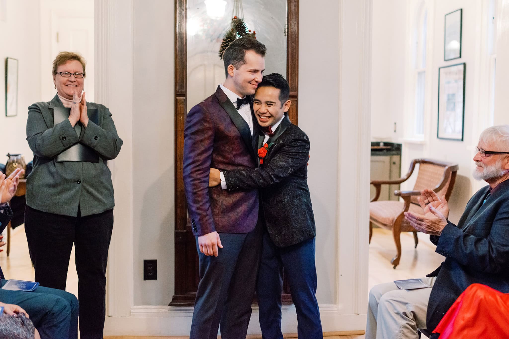 Wedding at Lafayette Square Park in St. Louis, Missouri