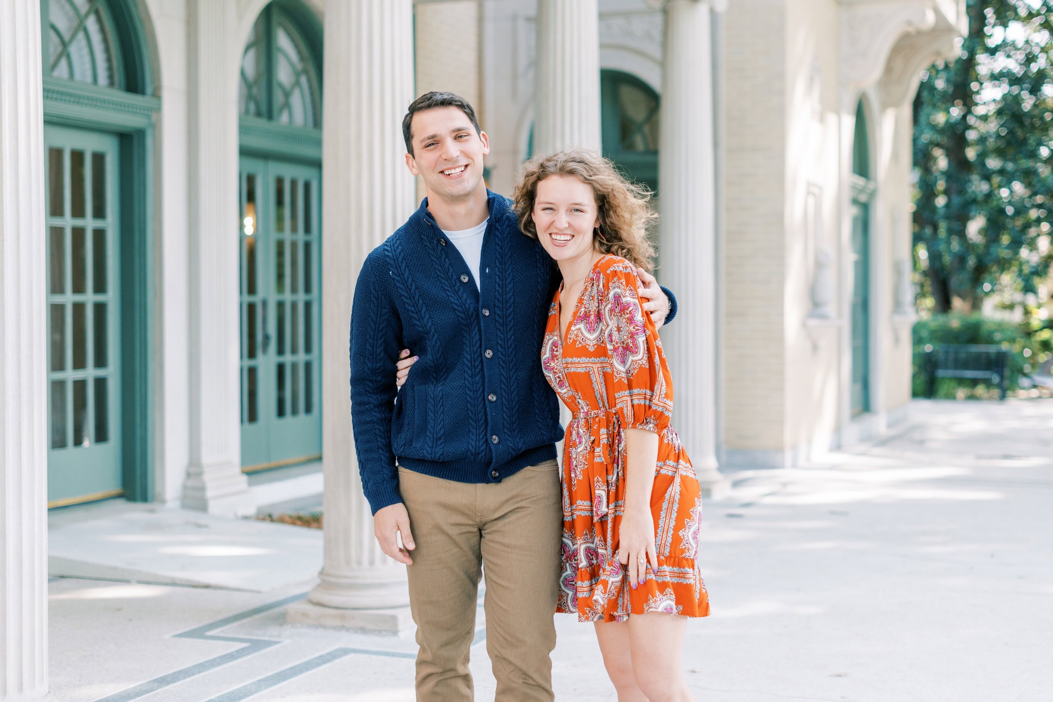 Engagement Session at the Mansion at Woodward Park in Tulsa, Oklahoma