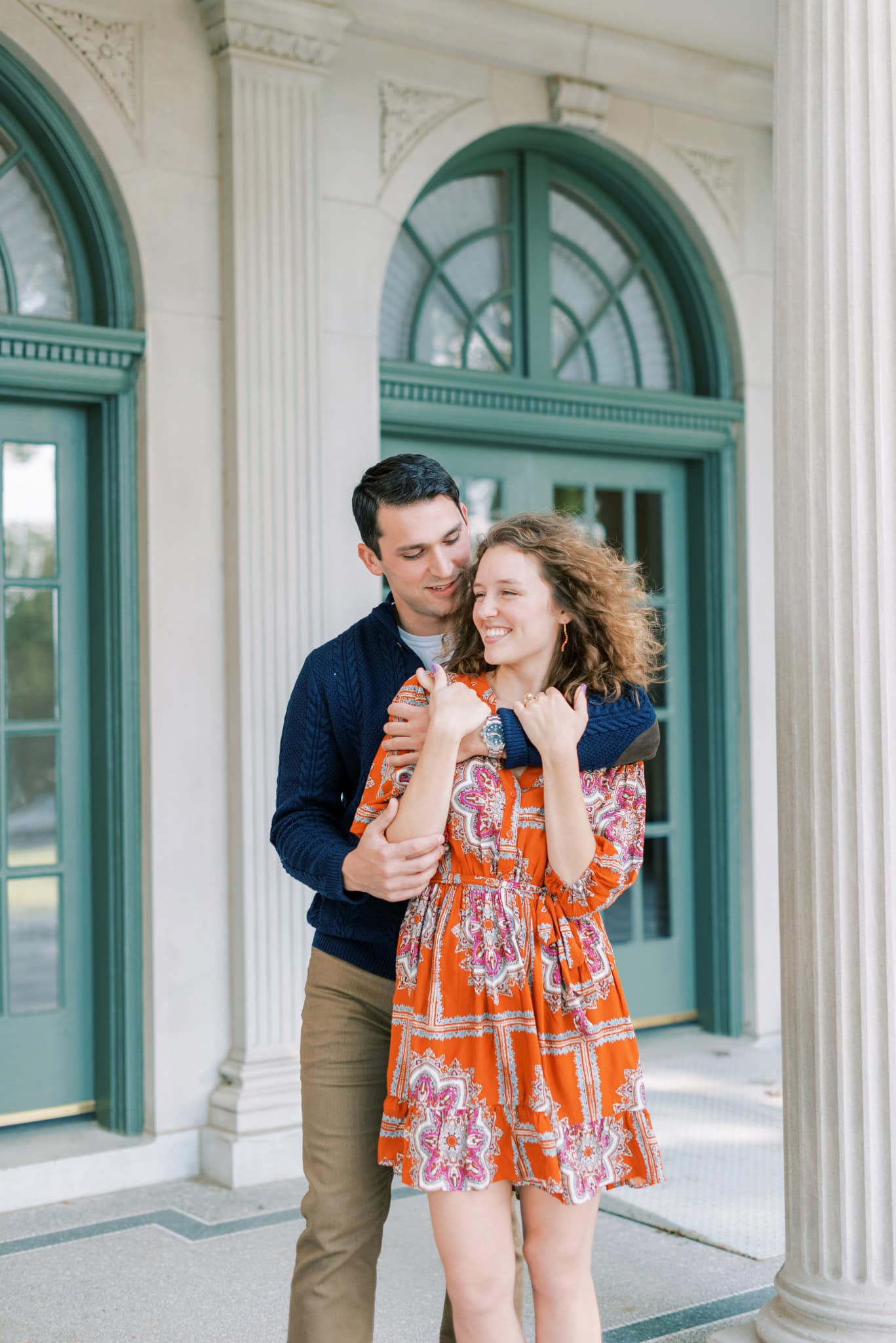 Engagement Session at the Mansion at Woodward Park in Tulsa, Oklahoma