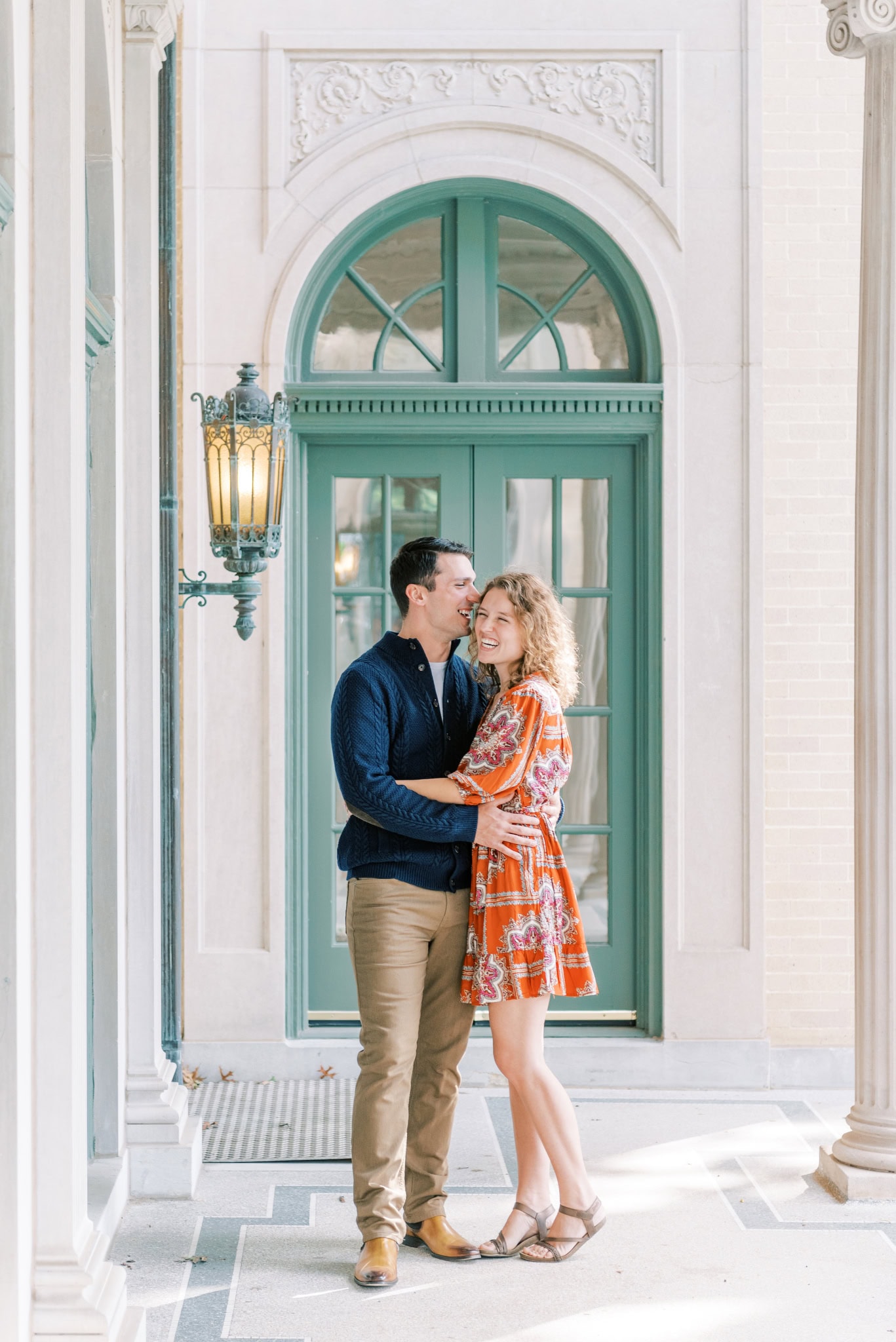 Engagement Session at the Mansion at Woodward Park in Tulsa, Oklahoma