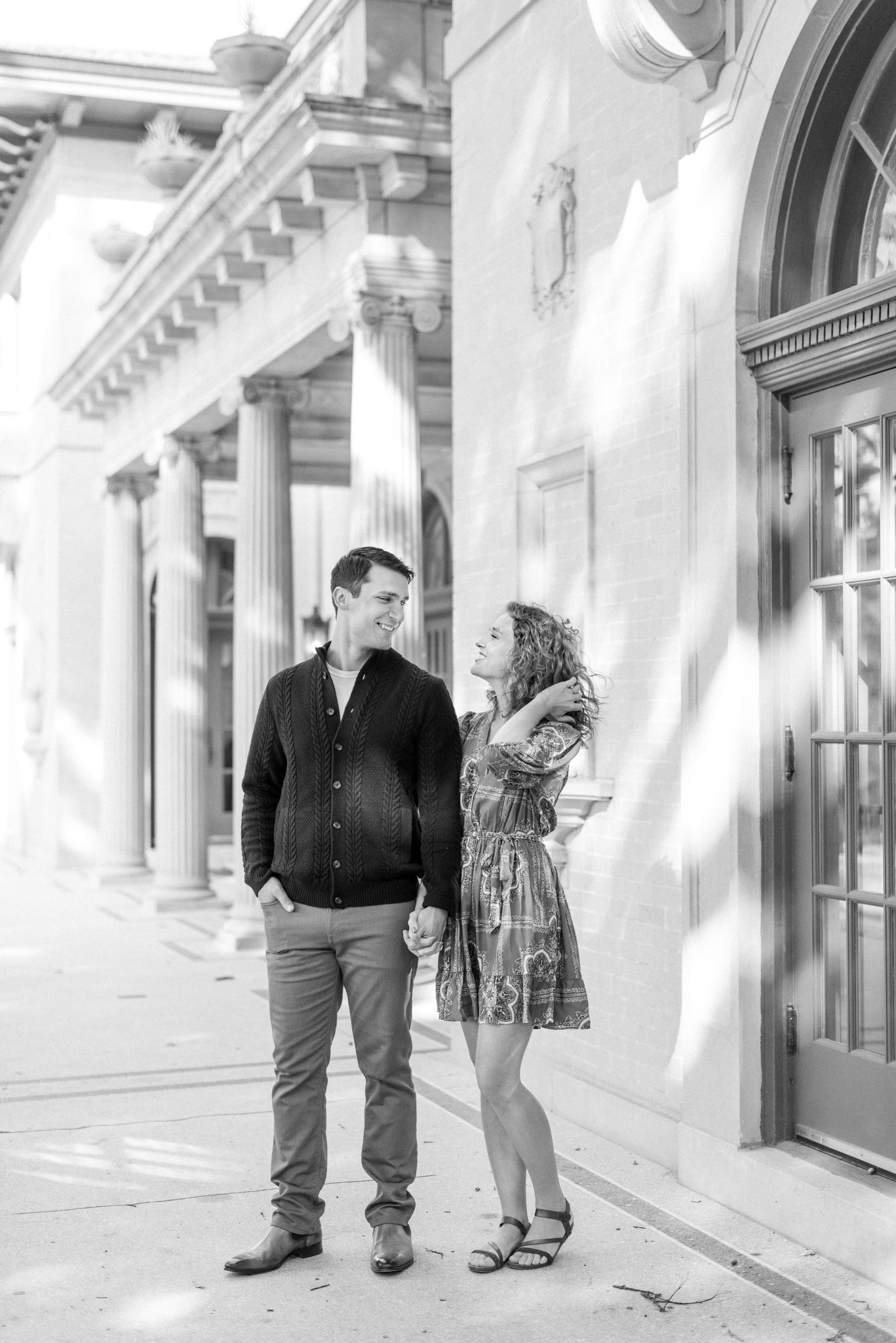 Engagement Session at the Mansion at Woodward Park in Tulsa, Oklahoma