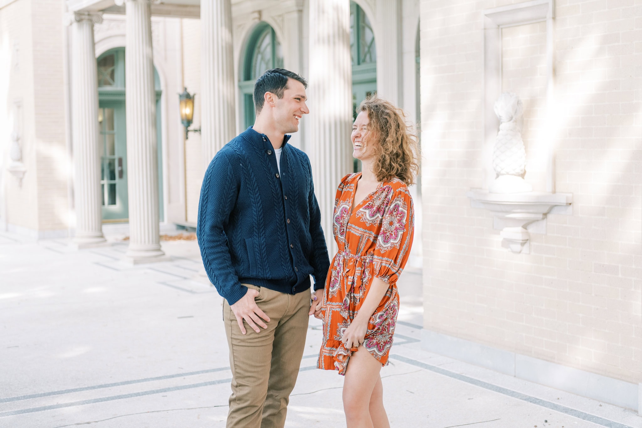 Engagement Session at the Mansion at Woodward Park in Tulsa, Oklahoma