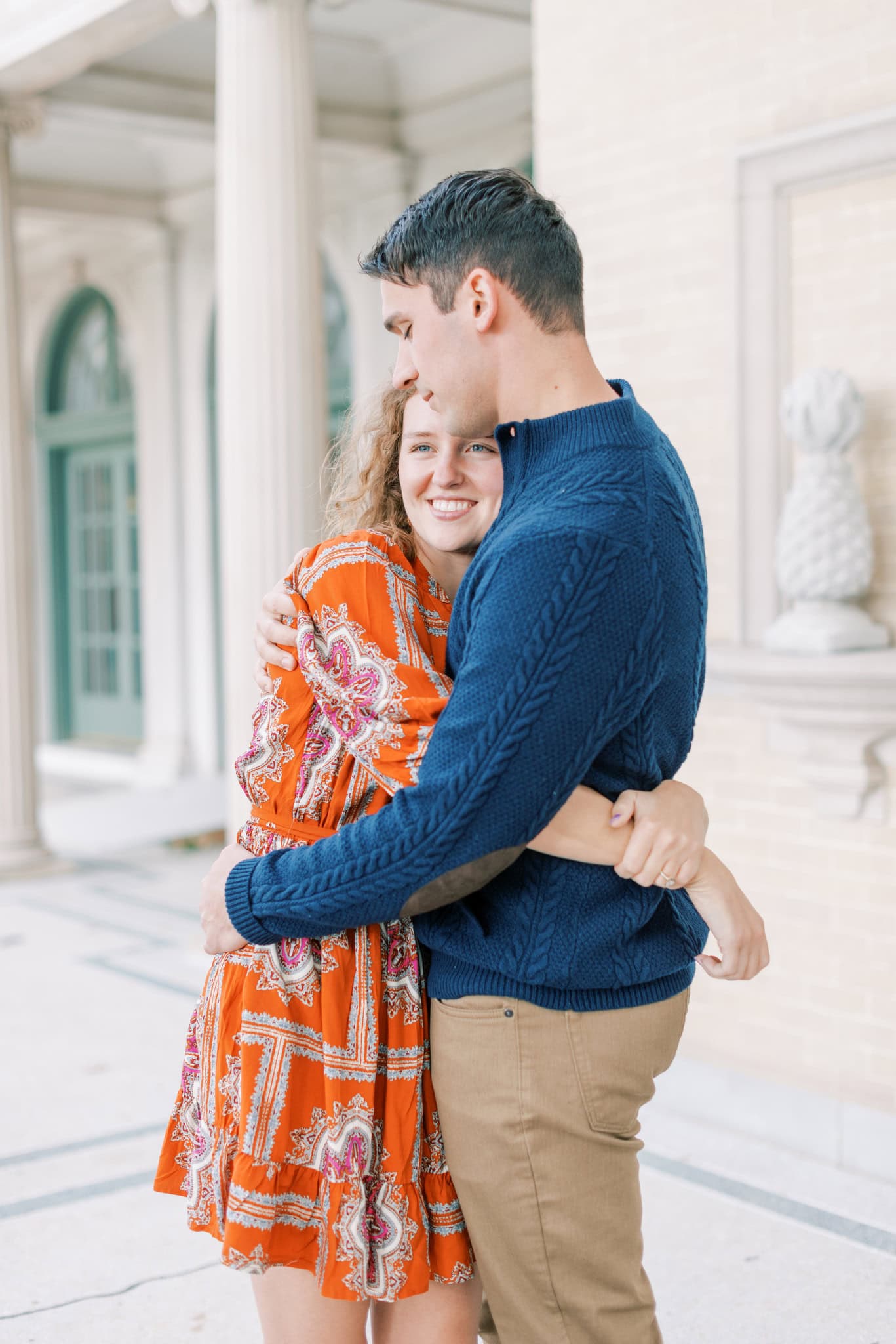 Engagement Session at the Mansion at Woodward Park in Tulsa, Oklahoma