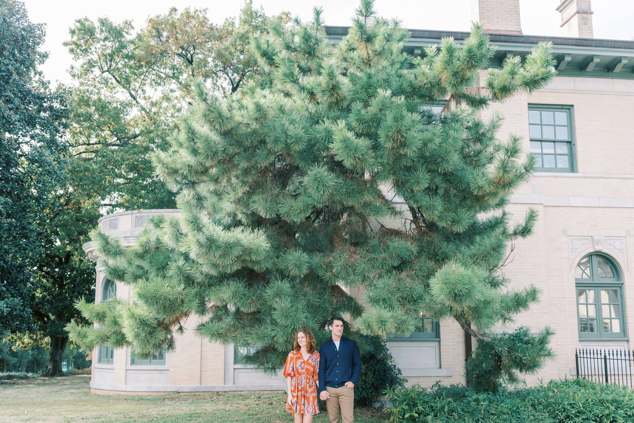 Engagement Session at the Mansion at Woodward Park in Tulsa, Oklahoma