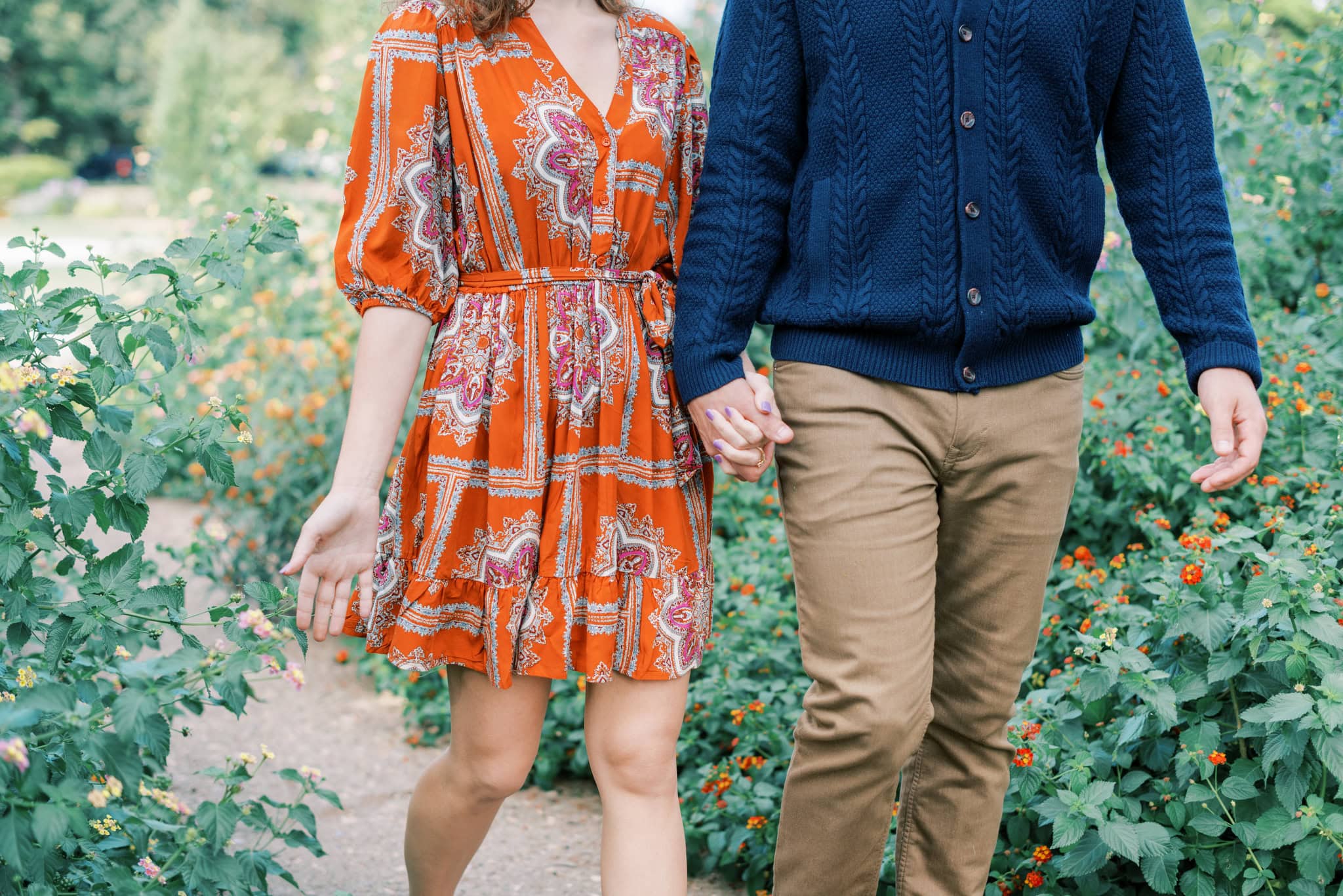 Engagement Session at the Mansion at Woodward Park in Tulsa, Oklahoma