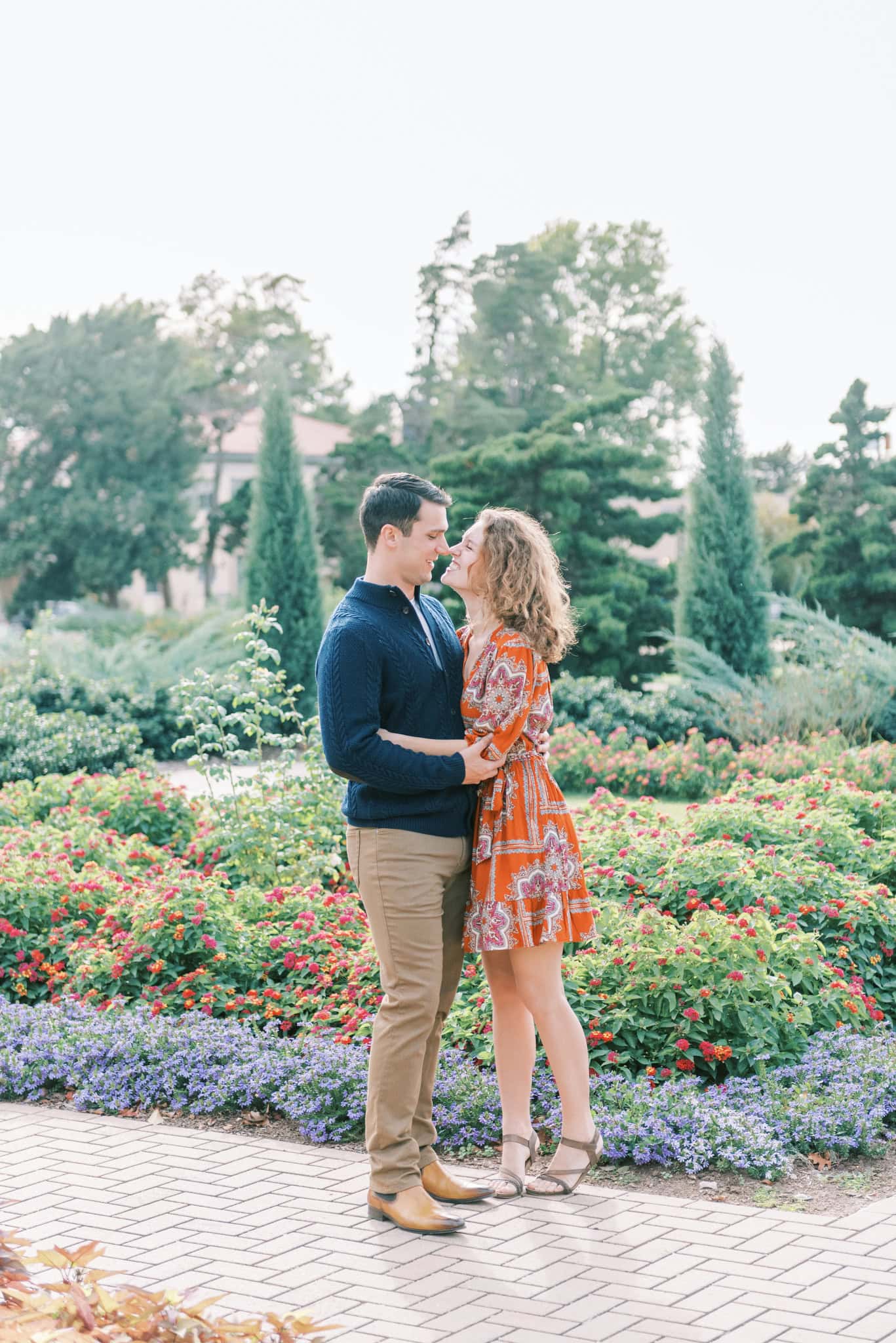 Engagement Session at the Mansion at Woodward Park in Tulsa, Oklahoma