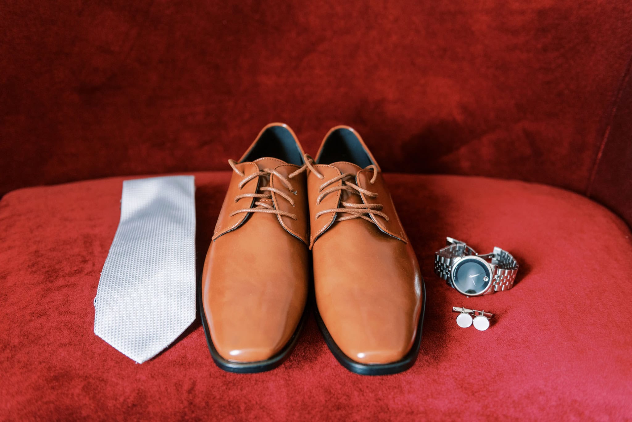 Getting Ready for a Wedding at the Mayo Hotel in Tulsa Oklahoma