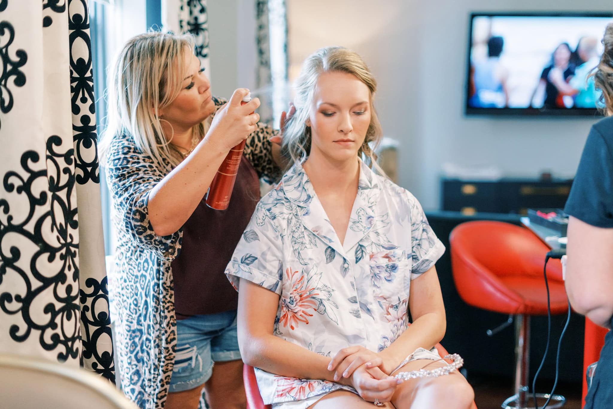 Getting Ready for a Wedding at the Mayo Hotel in Tulsa Oklahoma