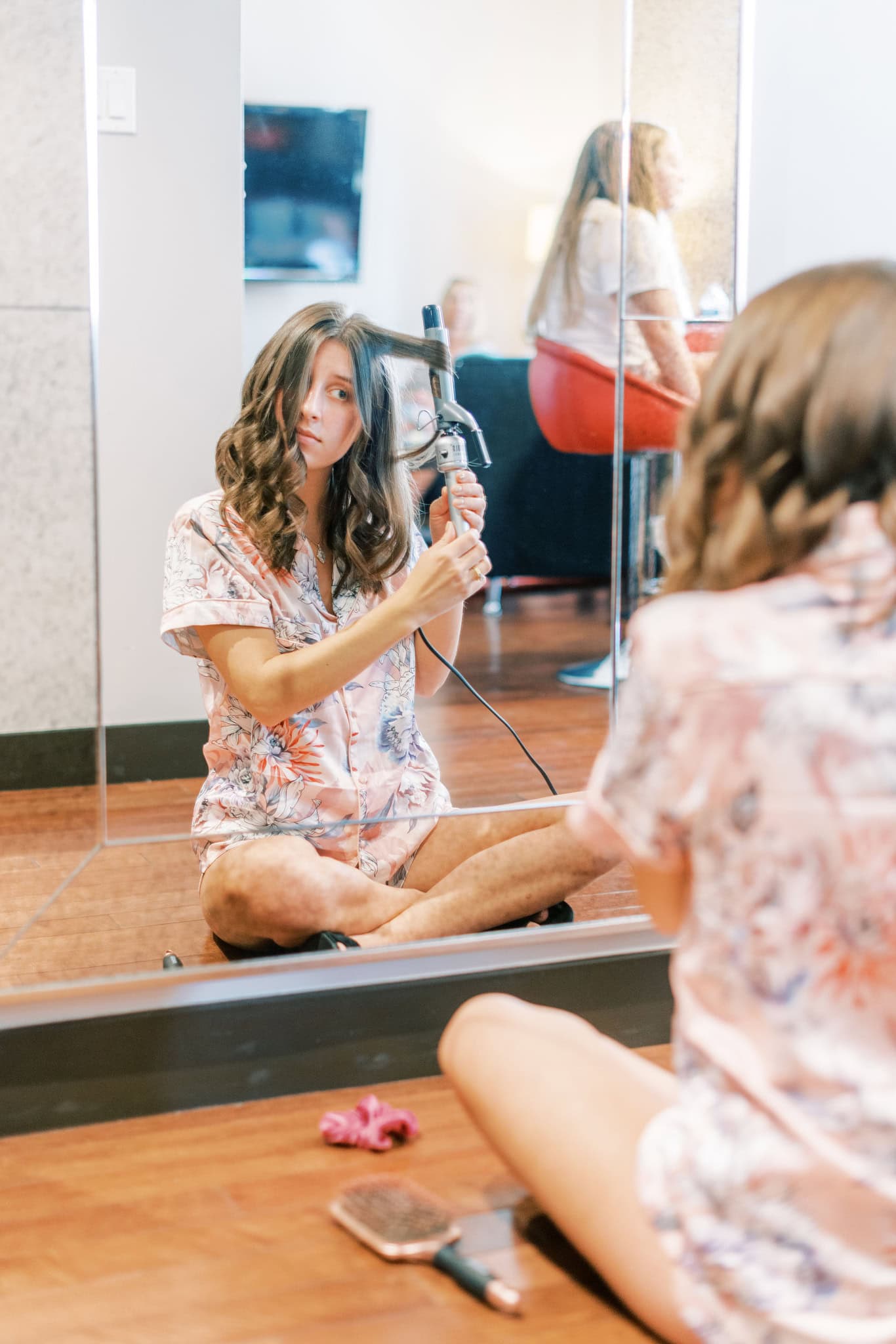 Getting Ready for a Wedding at the Mayo Hotel in Tulsa Oklahoma