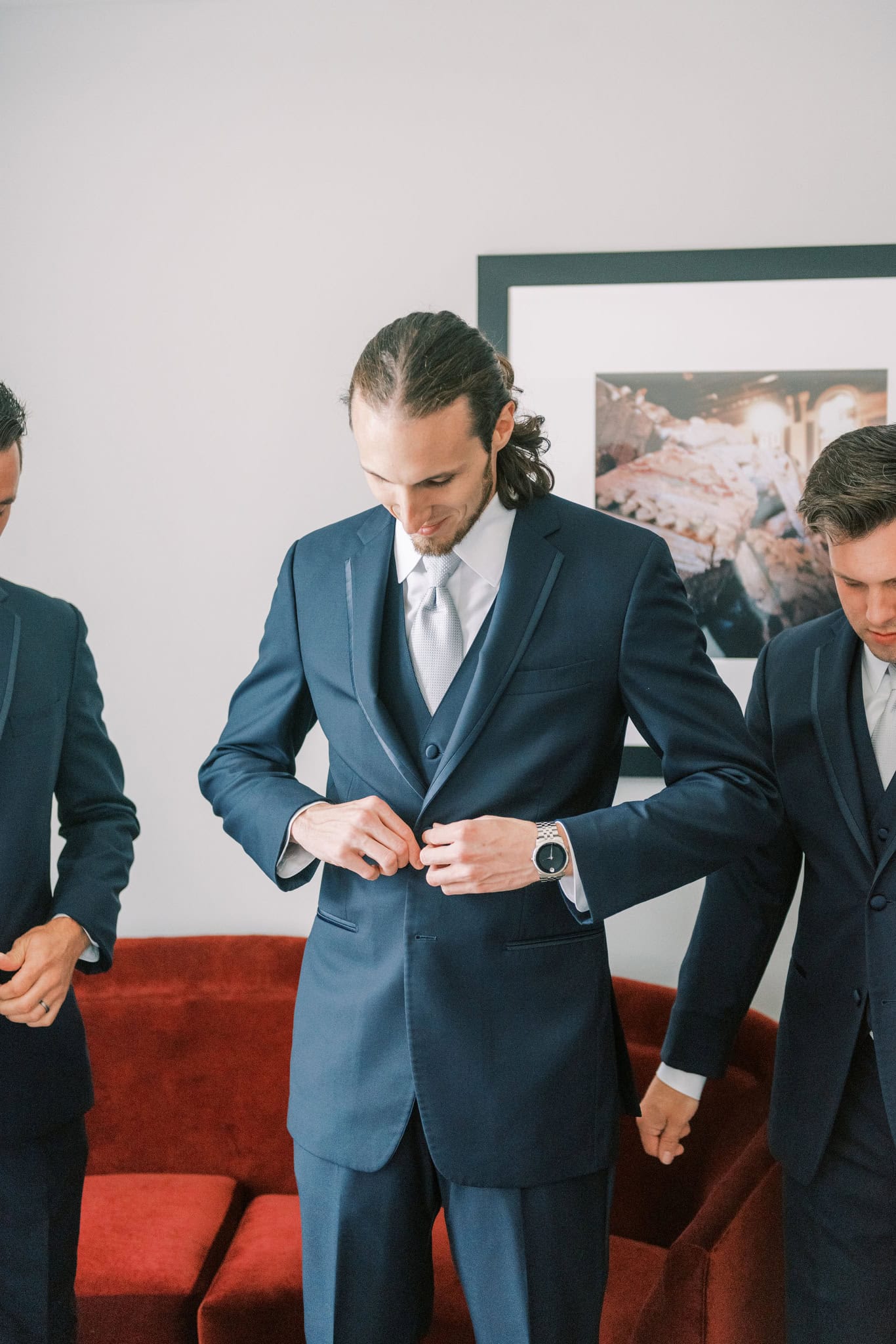 Getting Ready for a Wedding at the Mayo Hotel in Tulsa Oklahoma