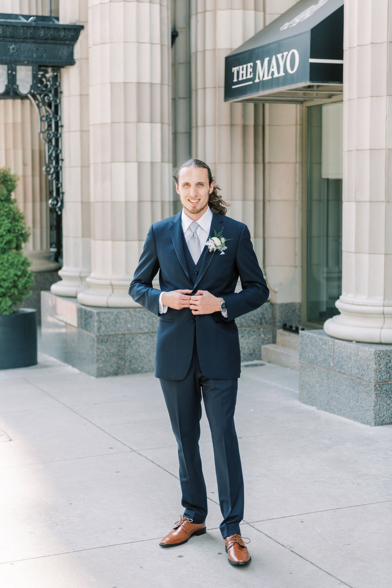 Wedding at the Mayo Hotel in Tulsa Oklahoma