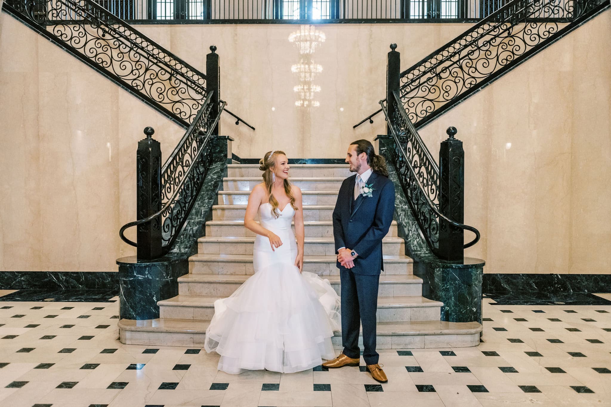 Wedding at the Mayo Hotel in Tulsa Oklahoma