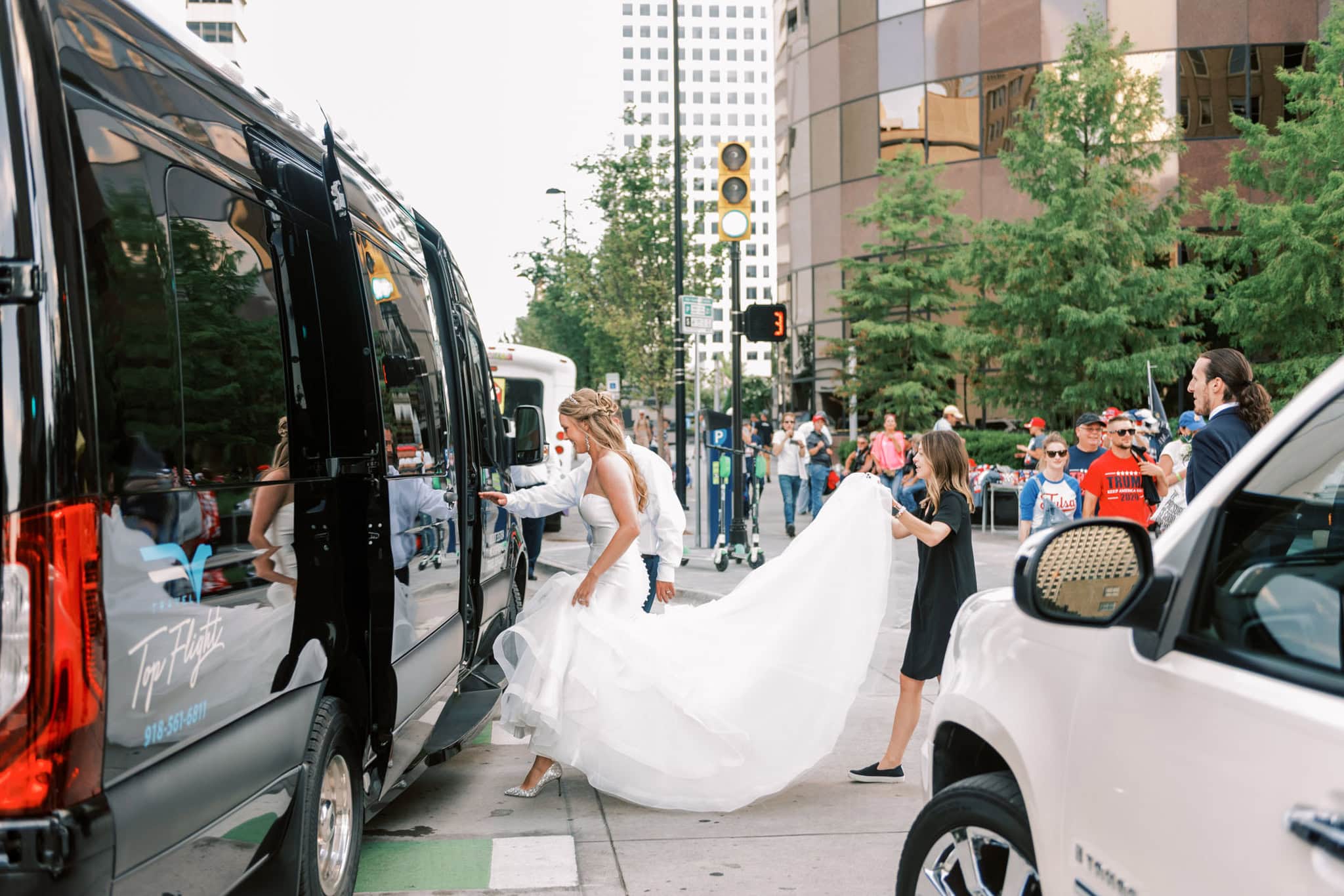 Wedding at the Mayo Hotel in Tulsa Oklahoma
